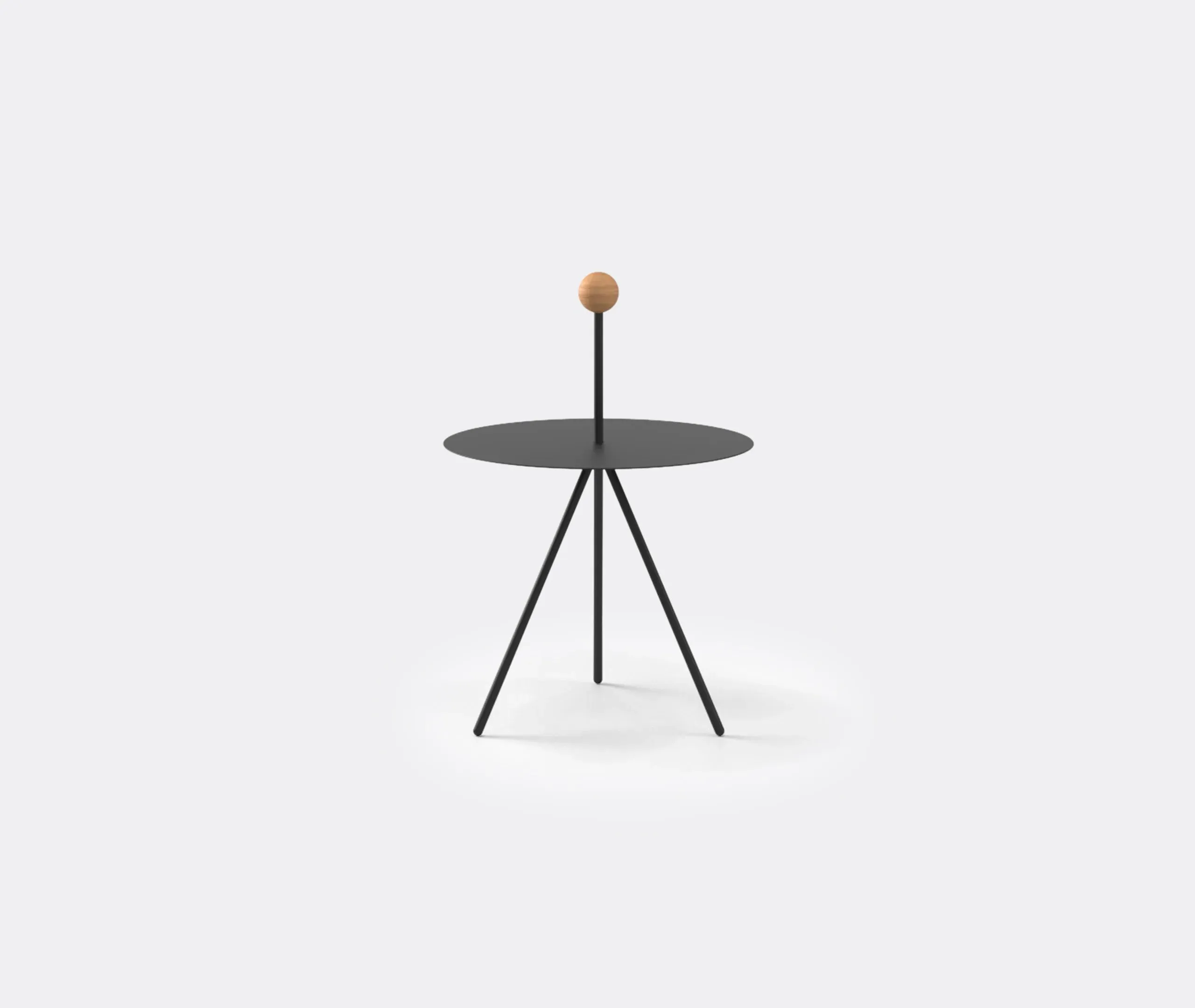 Tripod Dining Table - Oak, Steel