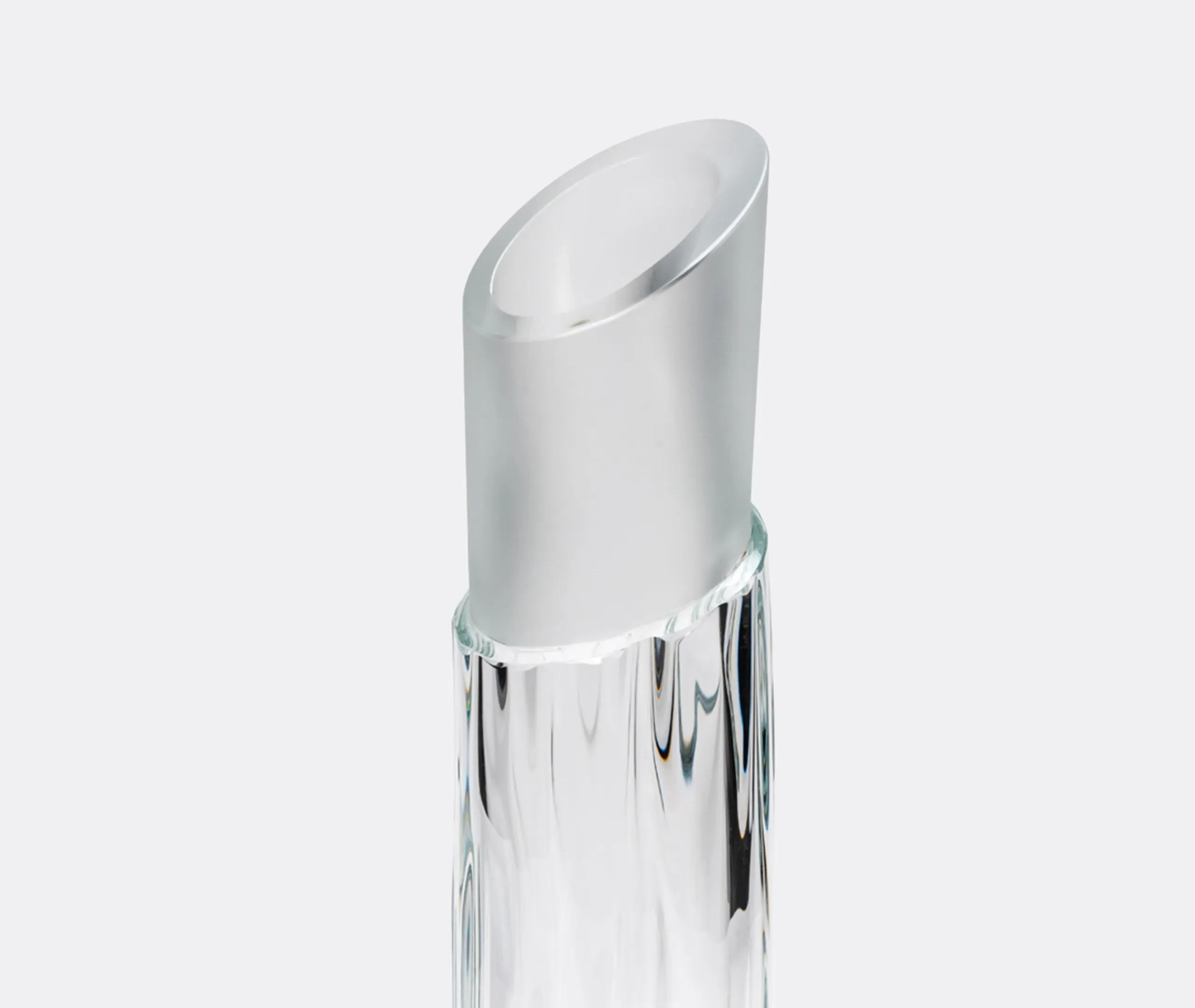 Lipstick Handcrafted Vase - Crystal, Murano Glass alternate view