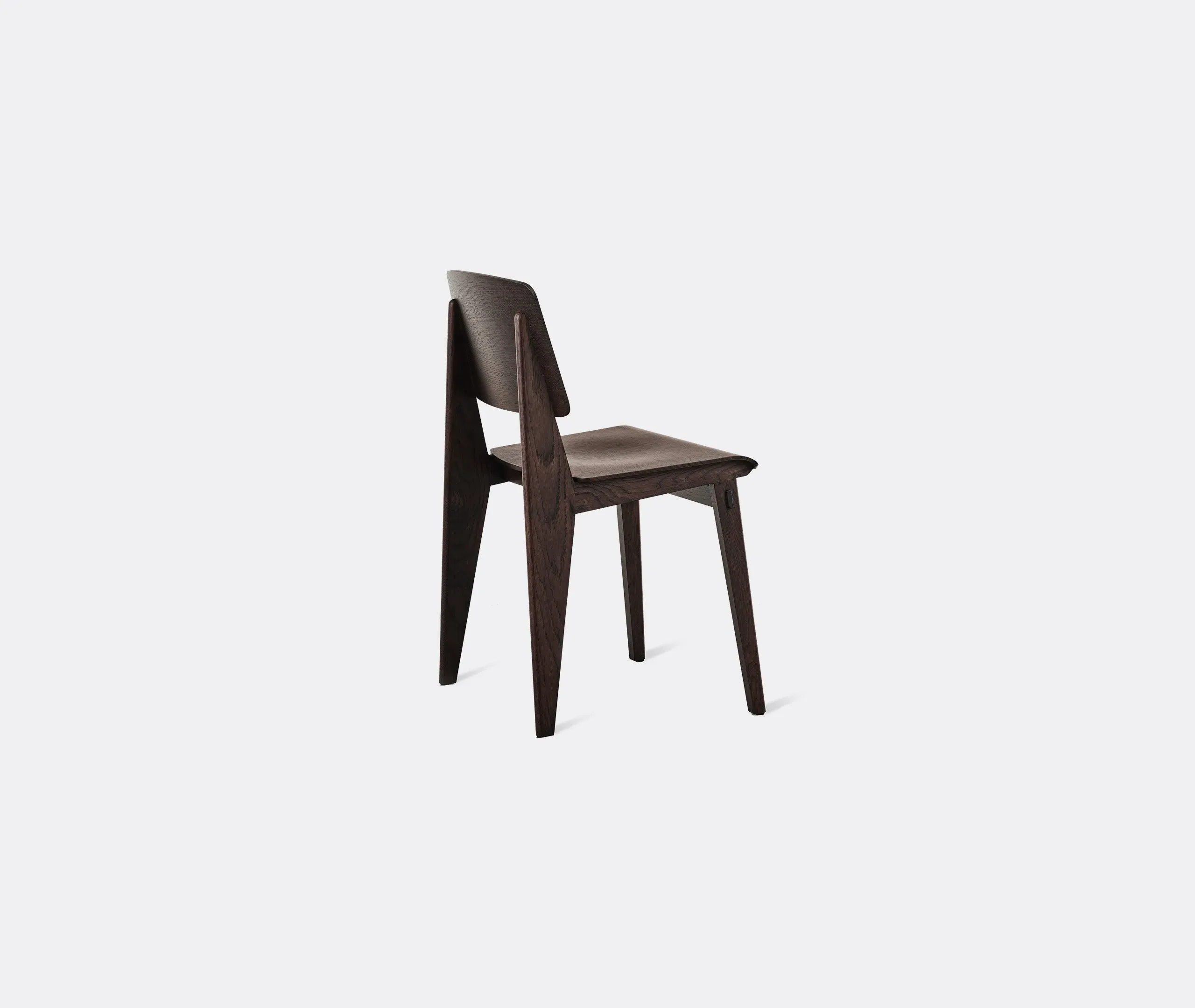 Dining Chair with Felt Glides - Dark Oak