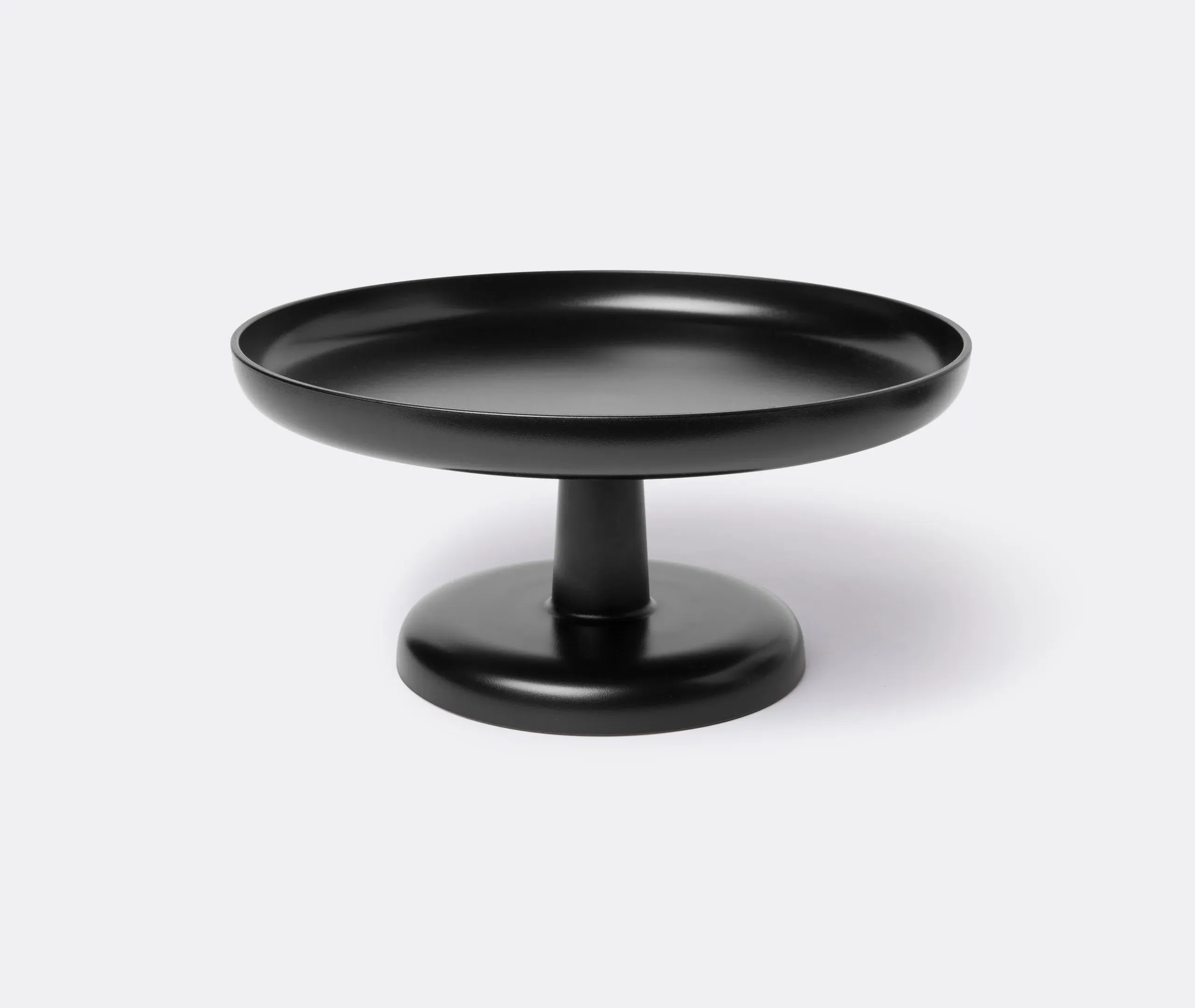 High Serving Tray with Base - Black, ABS Plastic image