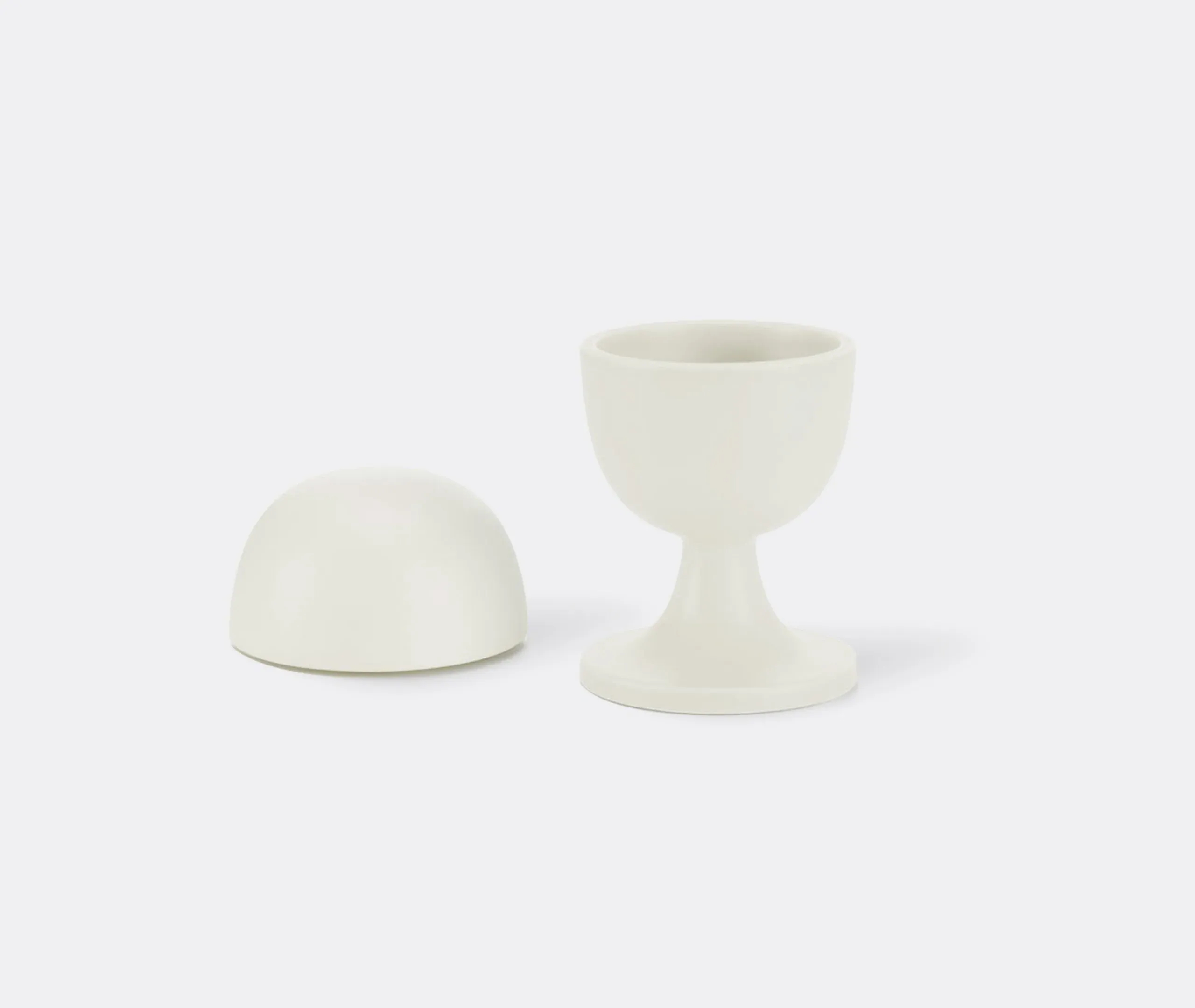 No 3 Storage Container - Cream, Ceramic