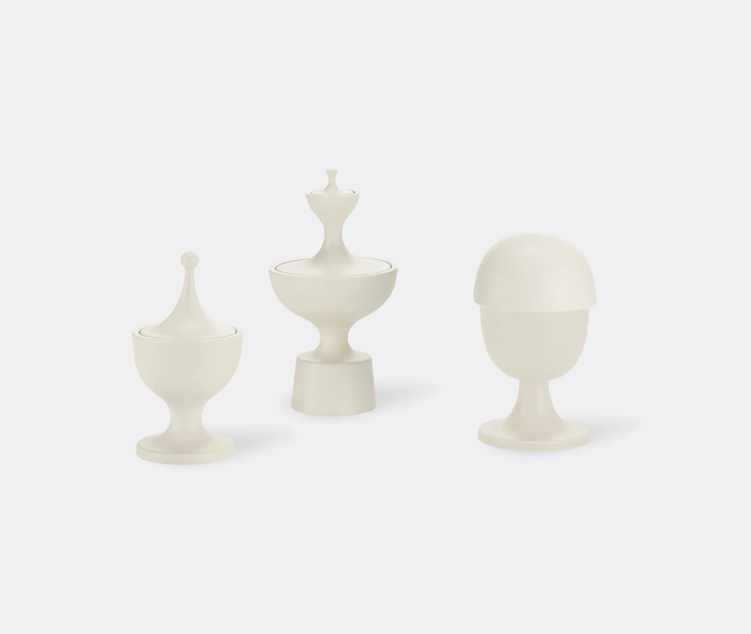 No 3 Storage Container - Cream, Ceramic