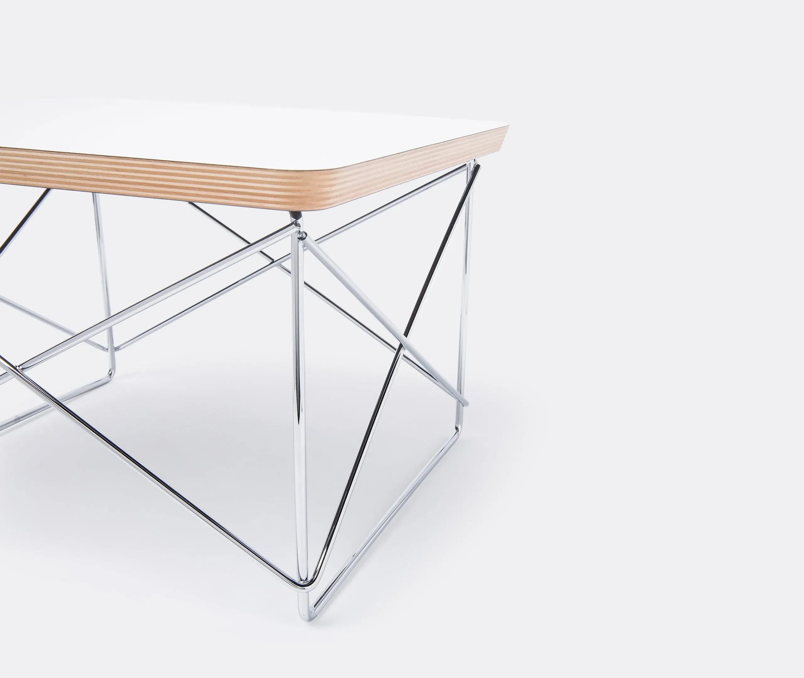 Square Occasional Table - White