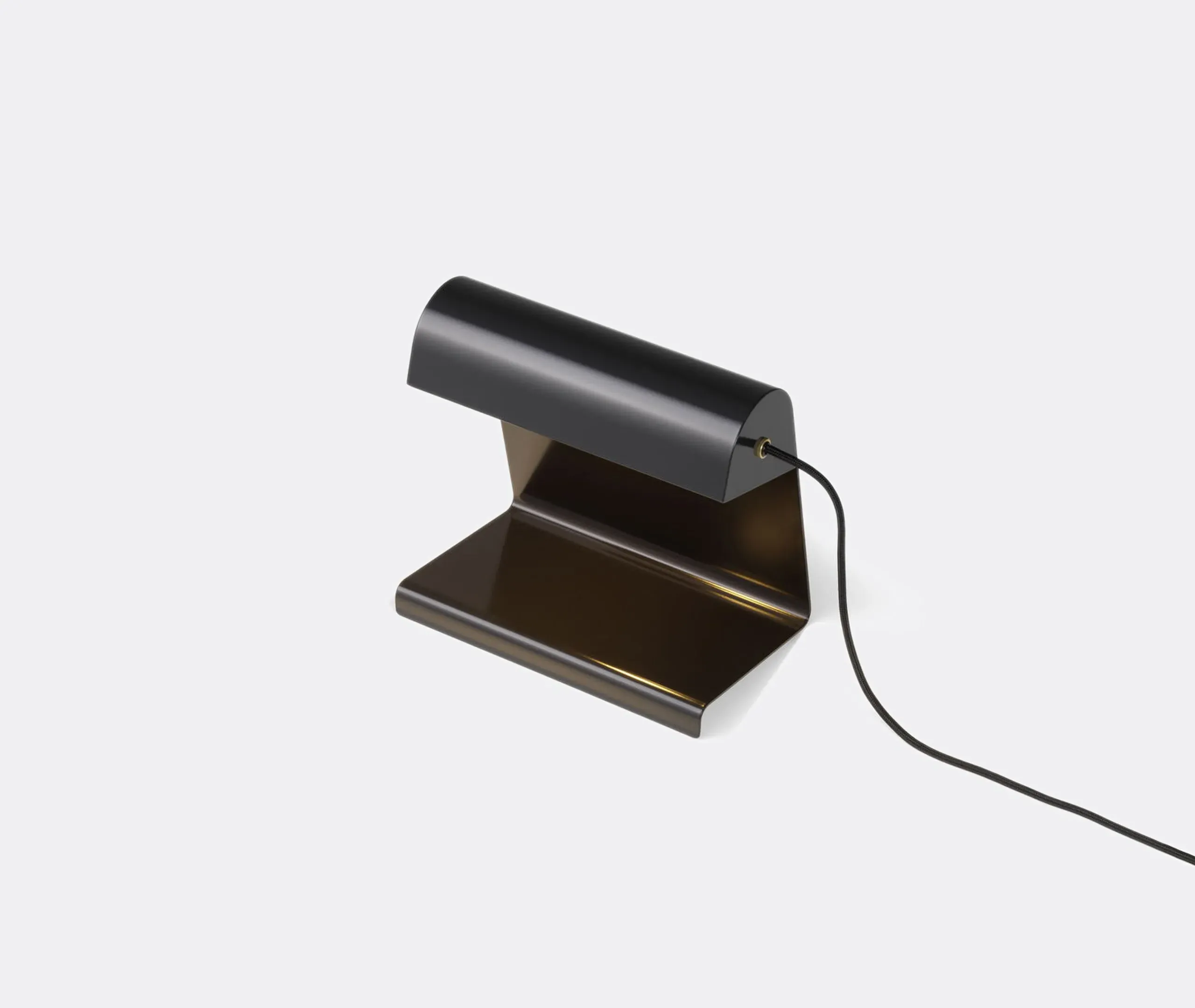 Table Lamp with EU Plug - Black, Steel