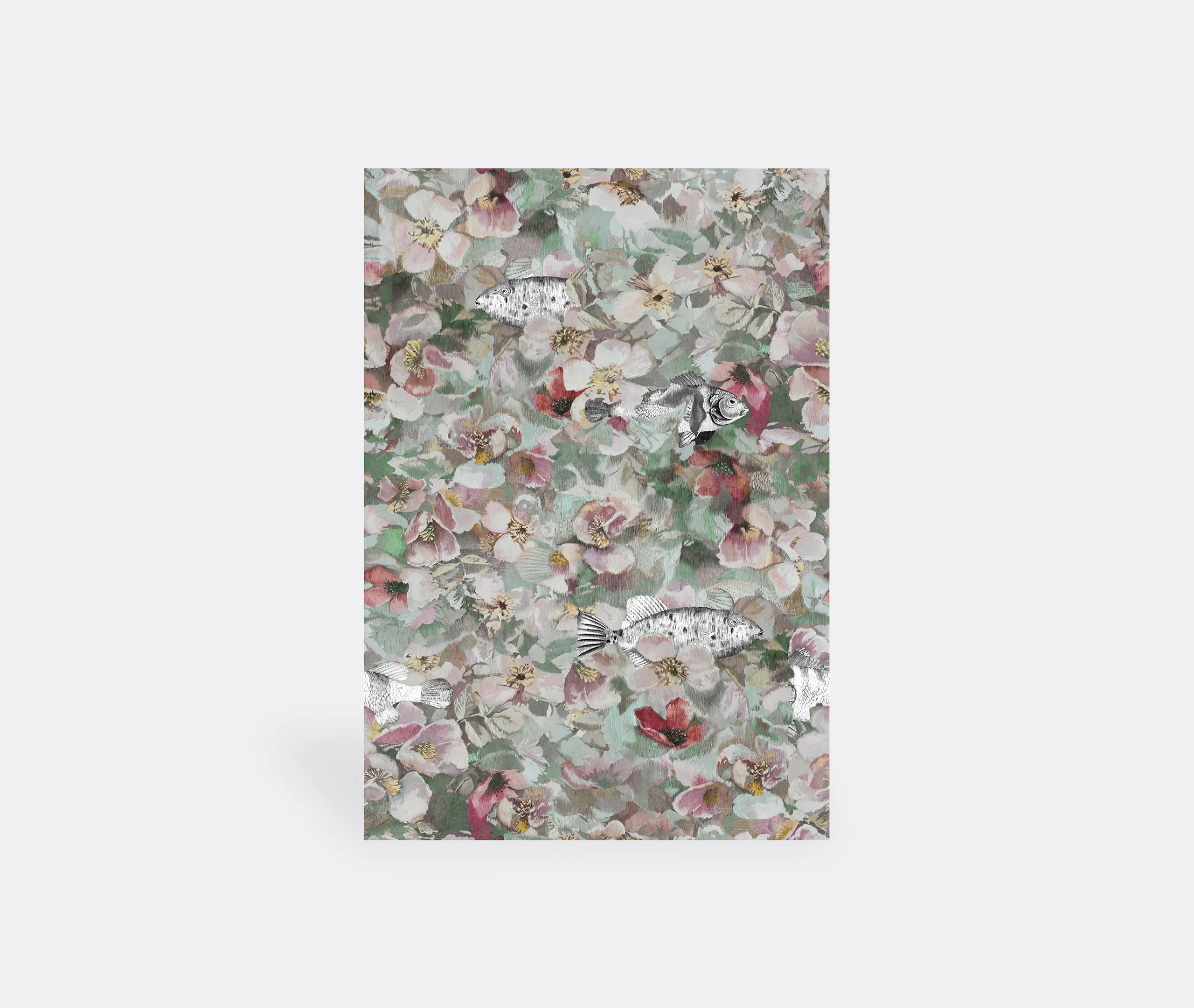 La Vie En Rose Floral Wallpaper - Pink product