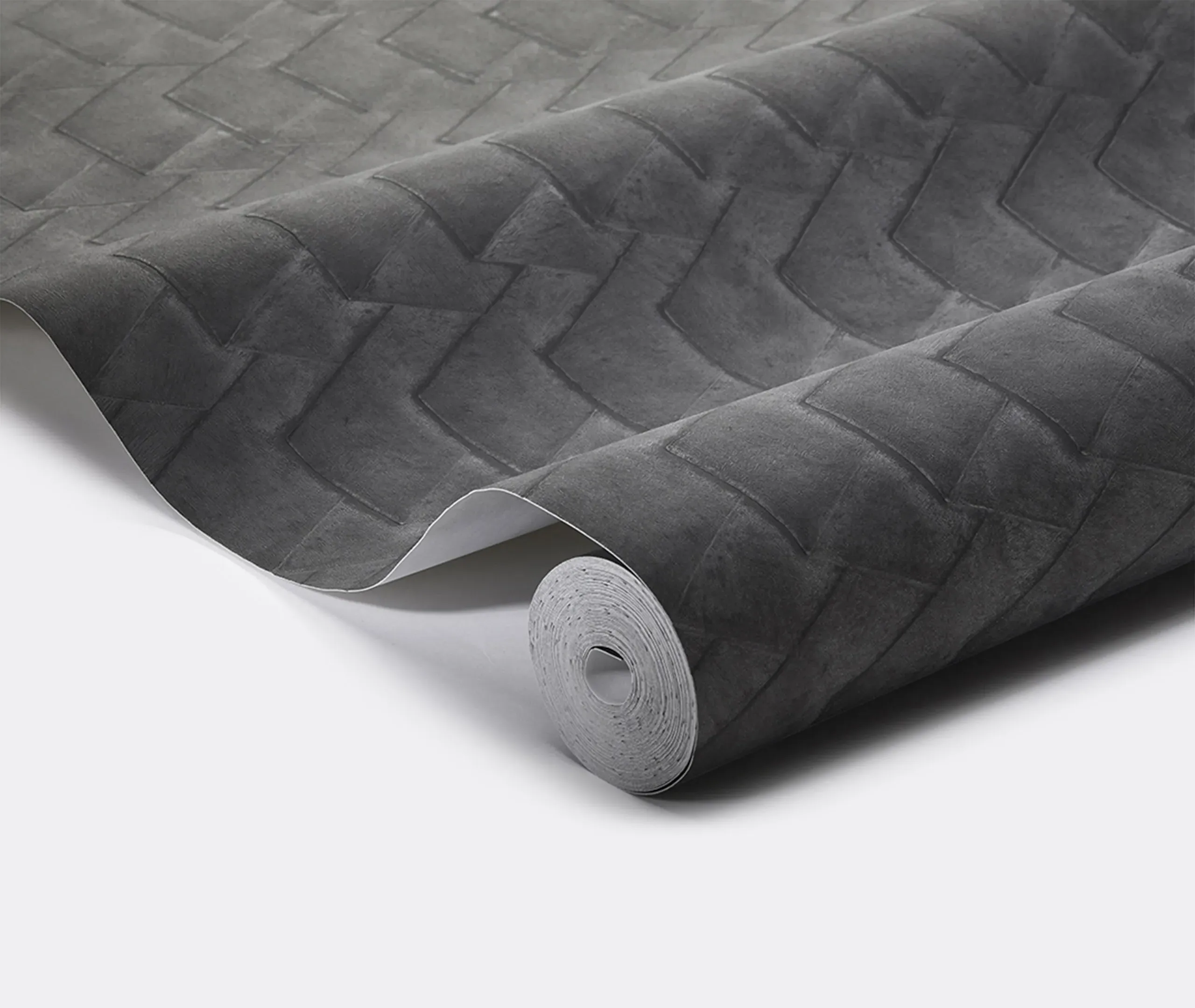 Nami by Studiopepe Wallpaper - Anthracite alternate view