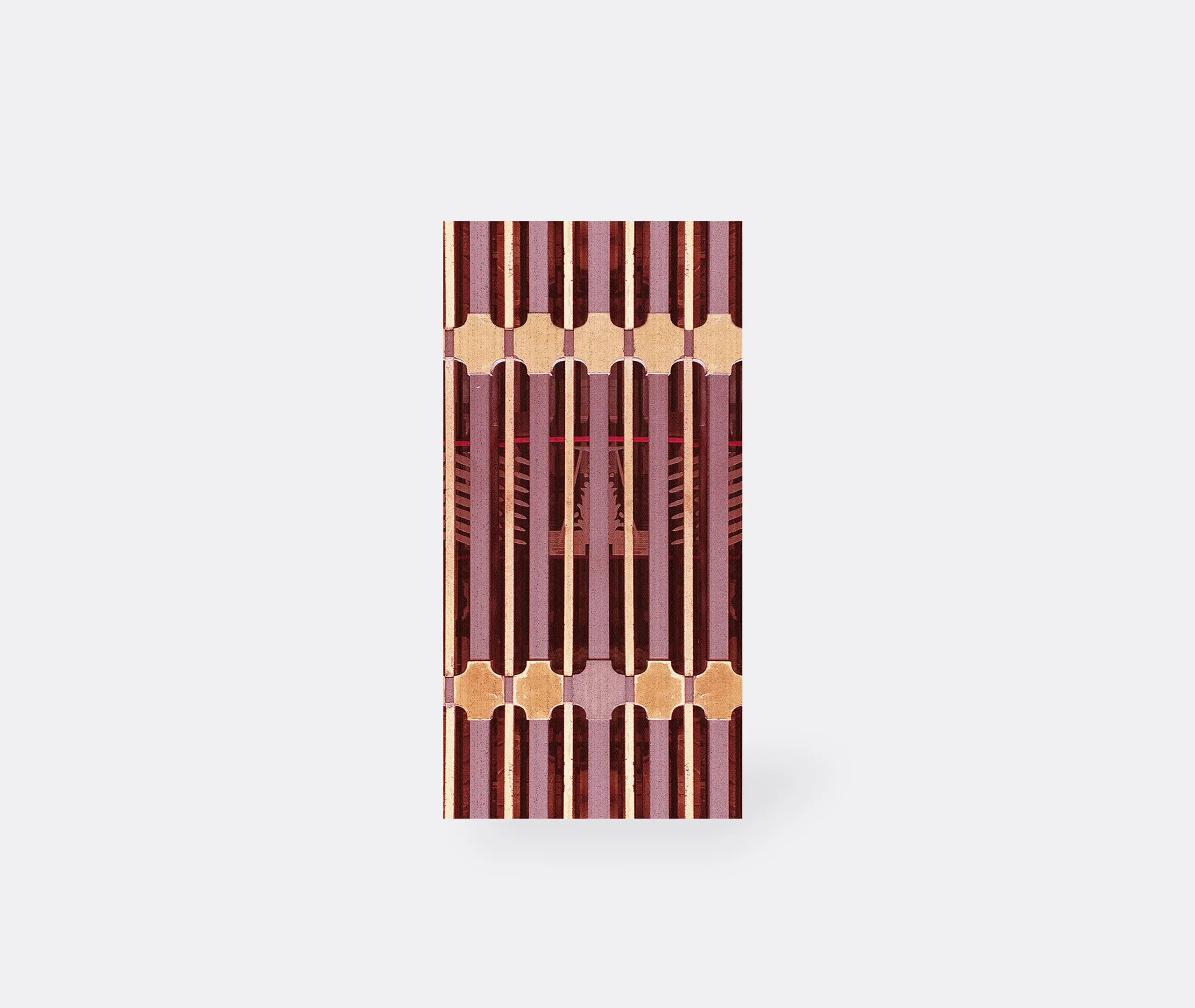 Ornate TS Geometric Wallpaper - Pink, Gold product