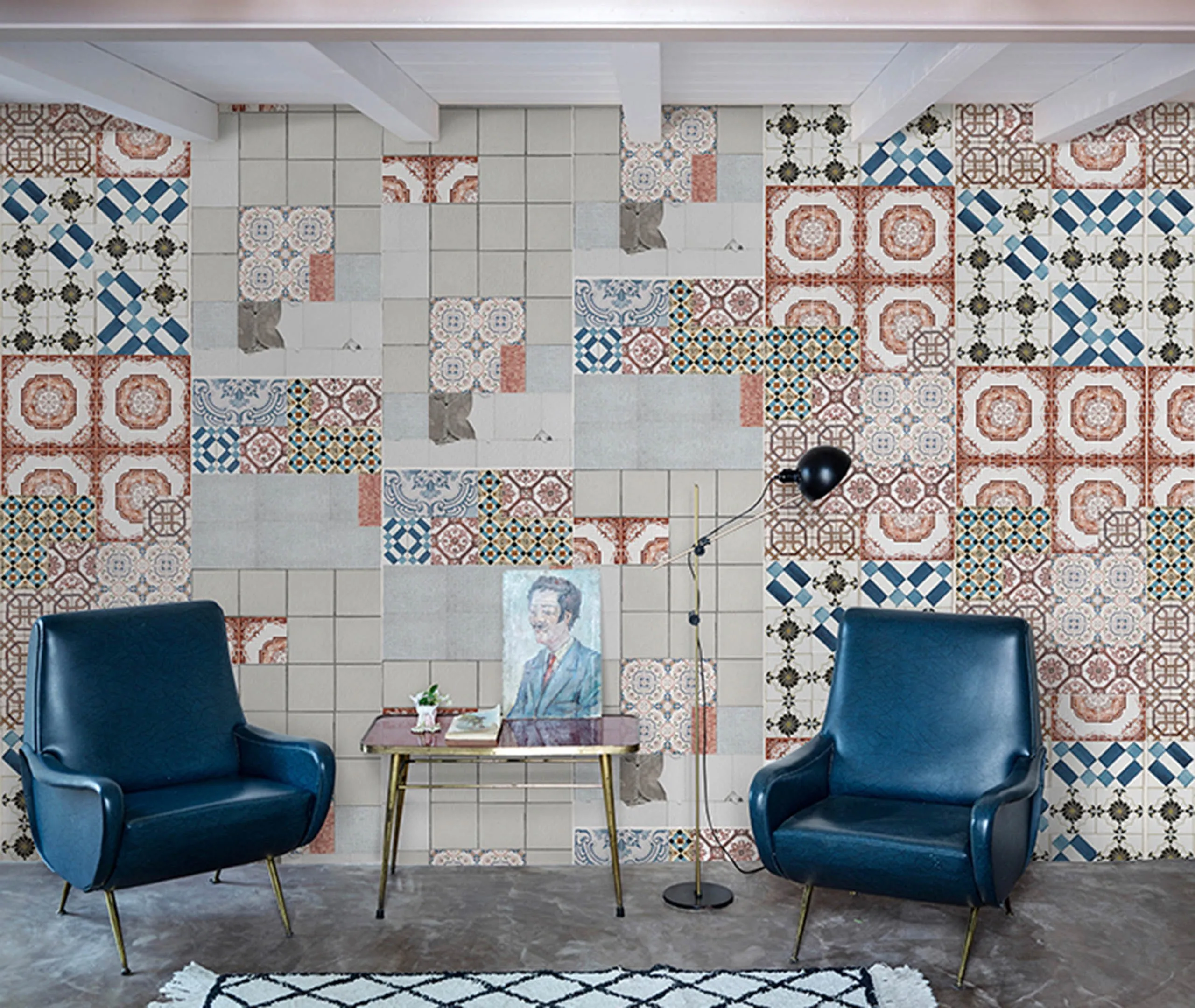 Tell Me Tiles Wallpaper - Multicolor