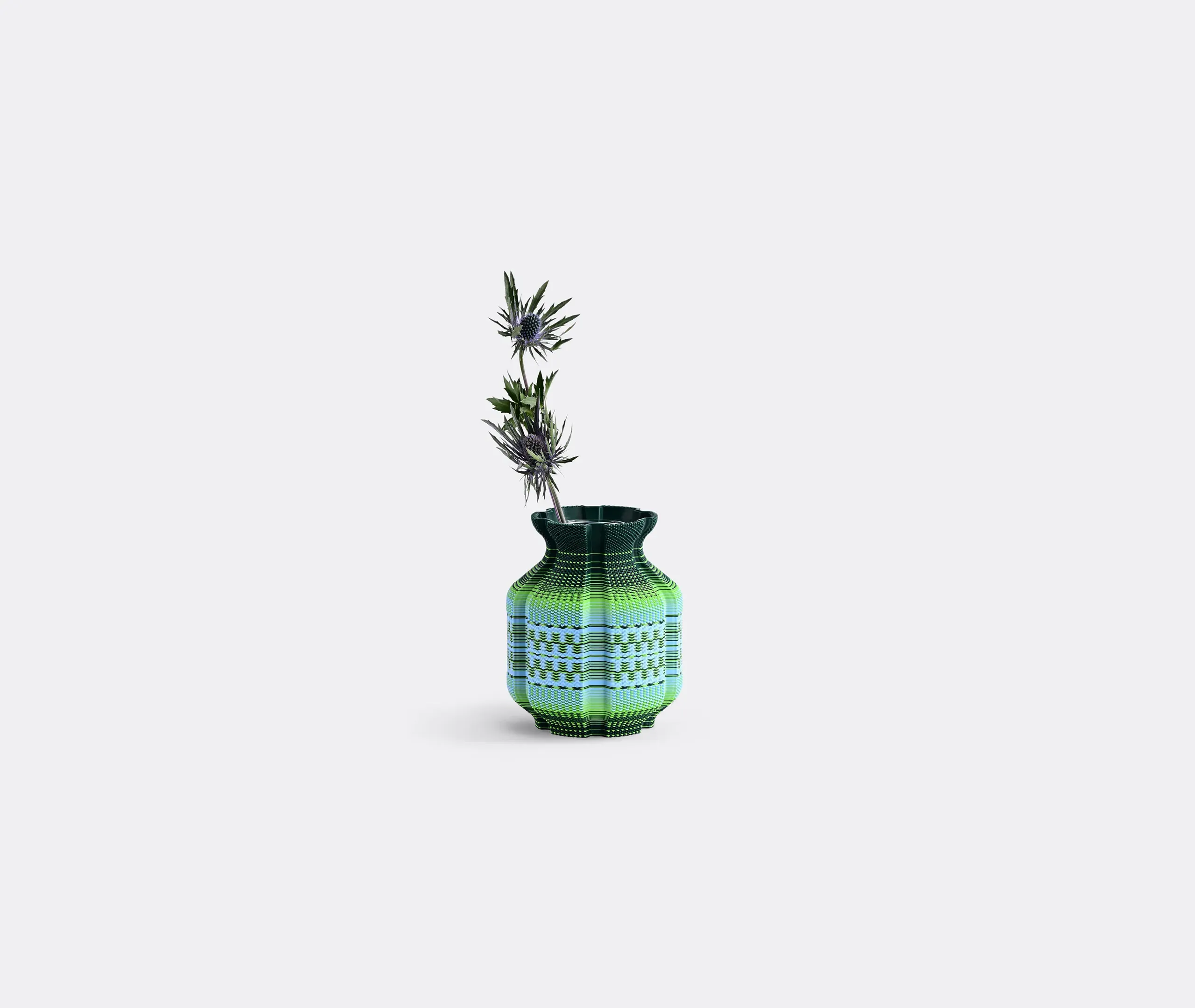 Ancient Aliens No. 2 Bouquet Vase - Green, Bioplastic alternate view