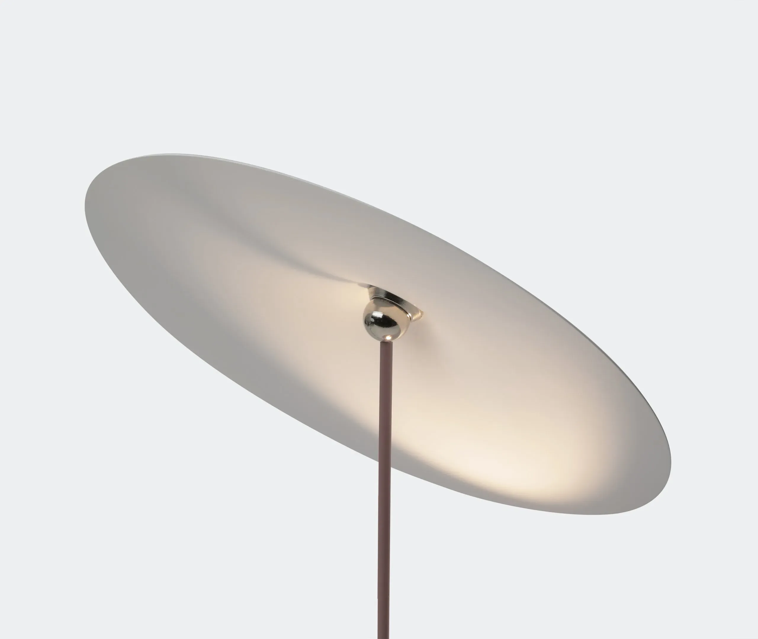 Clip Desk Lamp with Multi-Mount - Grey Brown