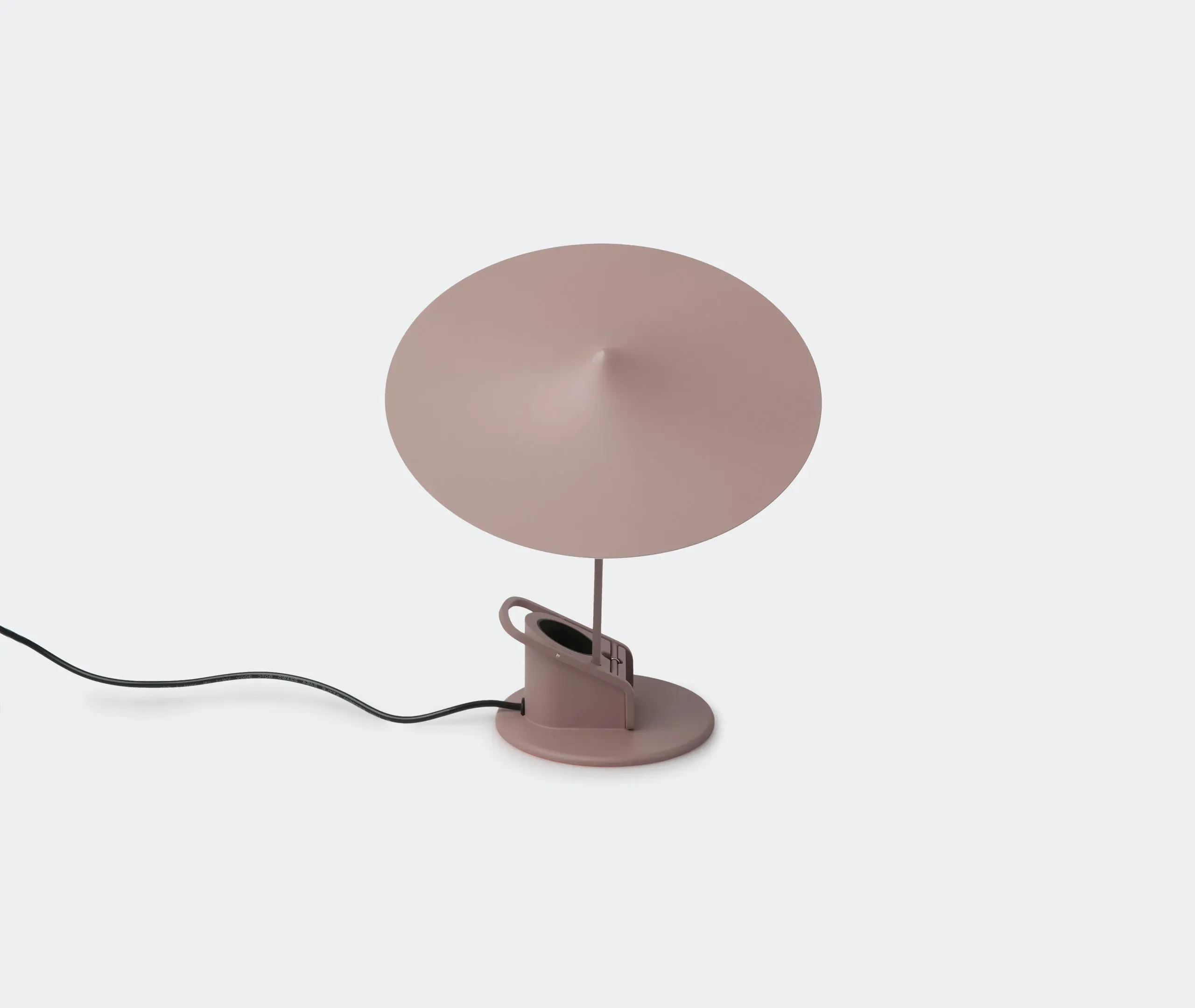 Clip Desk Lamp with Multi-Mount - Grey Brown