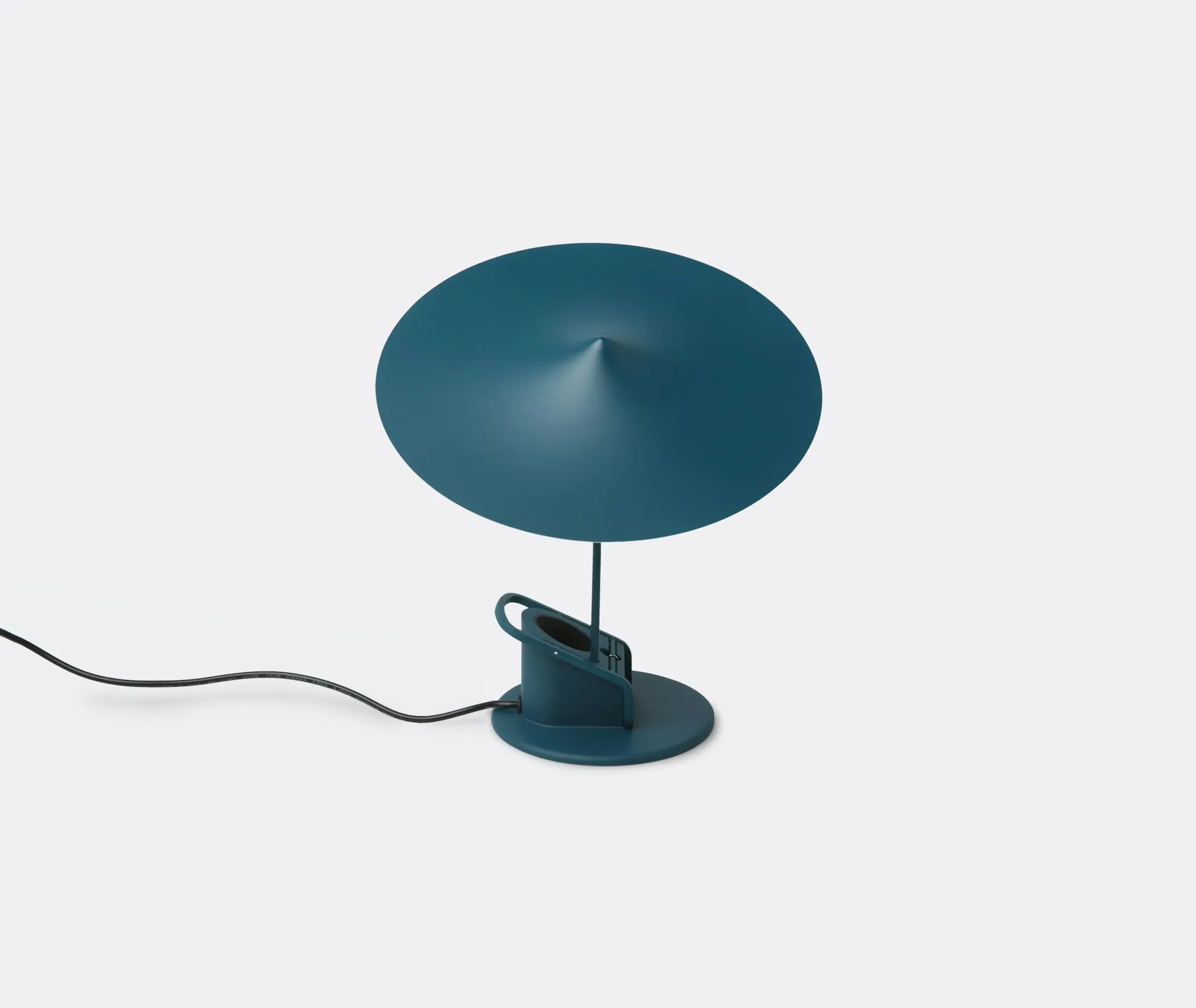 Clip Desk Lamp with Multi-Mount - Petrol, Metal image