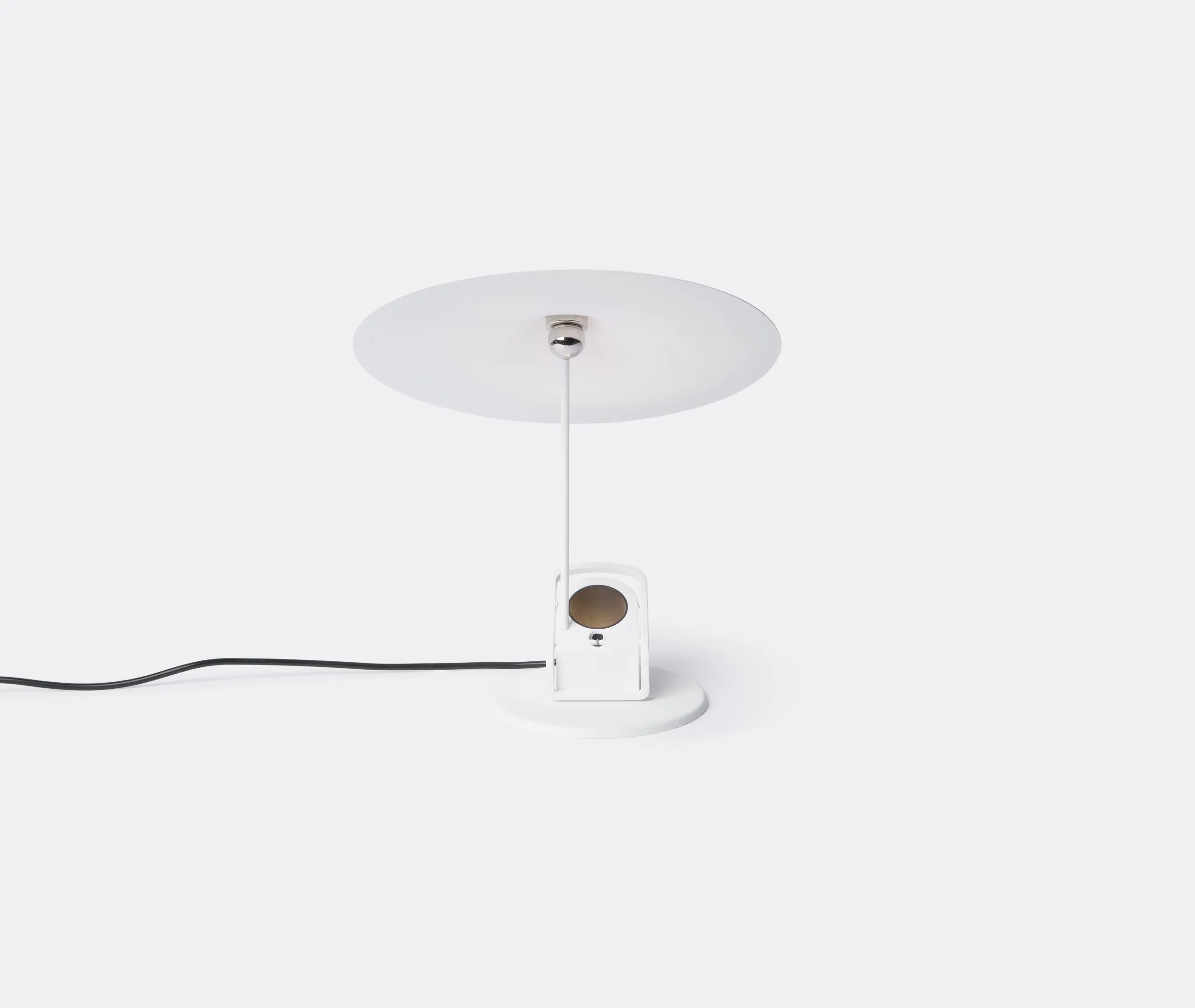 Clip Desk Lamp with Multi-Mount - White
