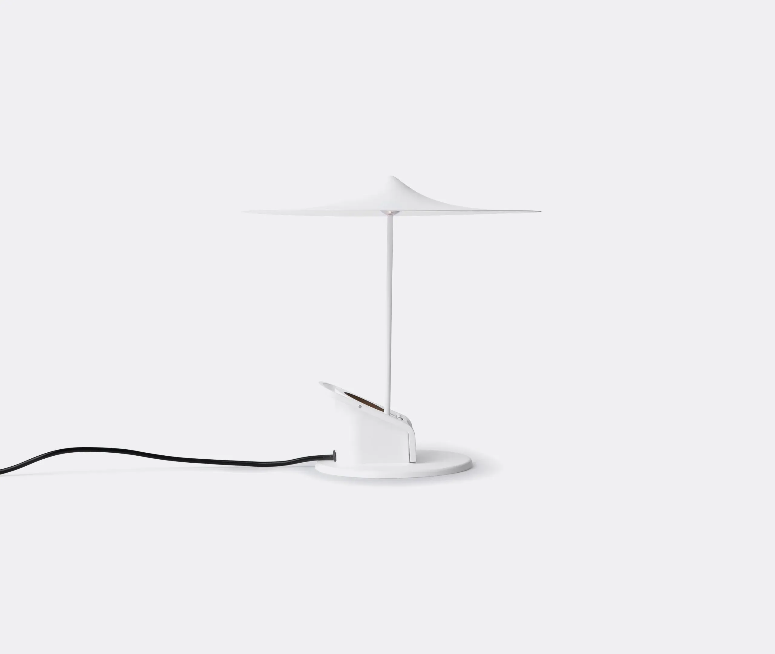 Clip Desk Lamp with Multi-Mount - White