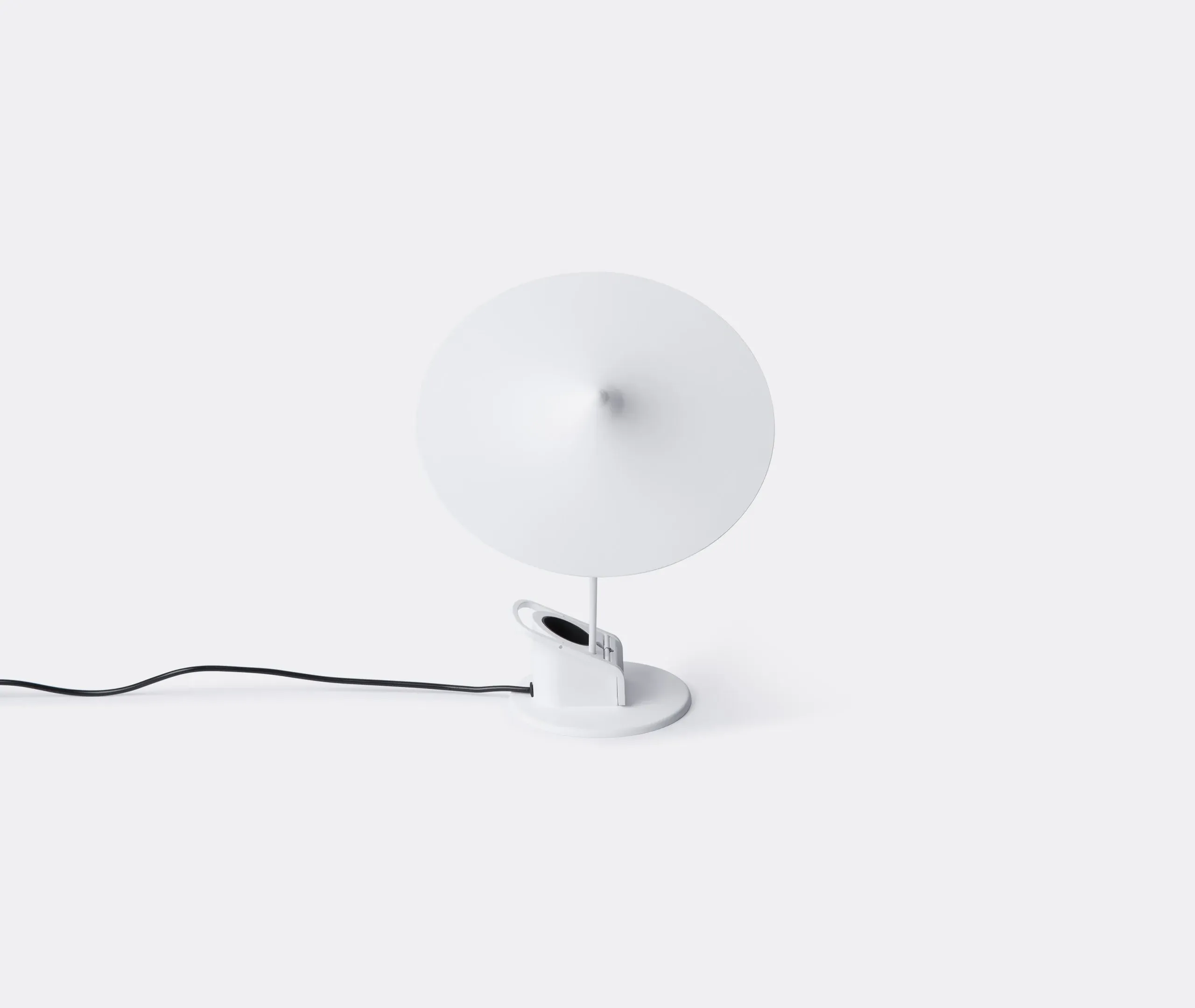 Clip Desk Lamp with Multi-Mount - White