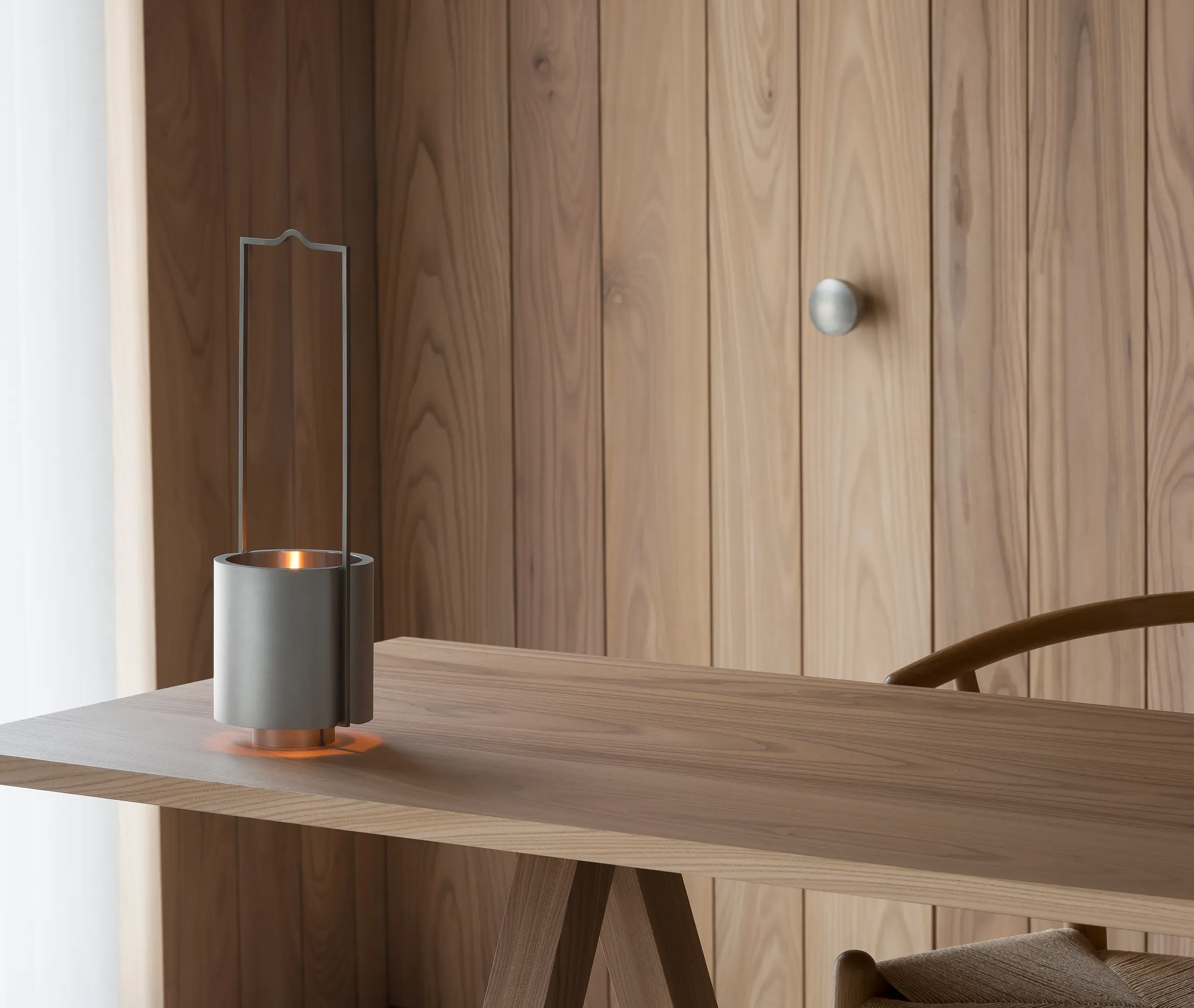 Holocene No.4 Oil Lantern - Silver, Stainless Steel