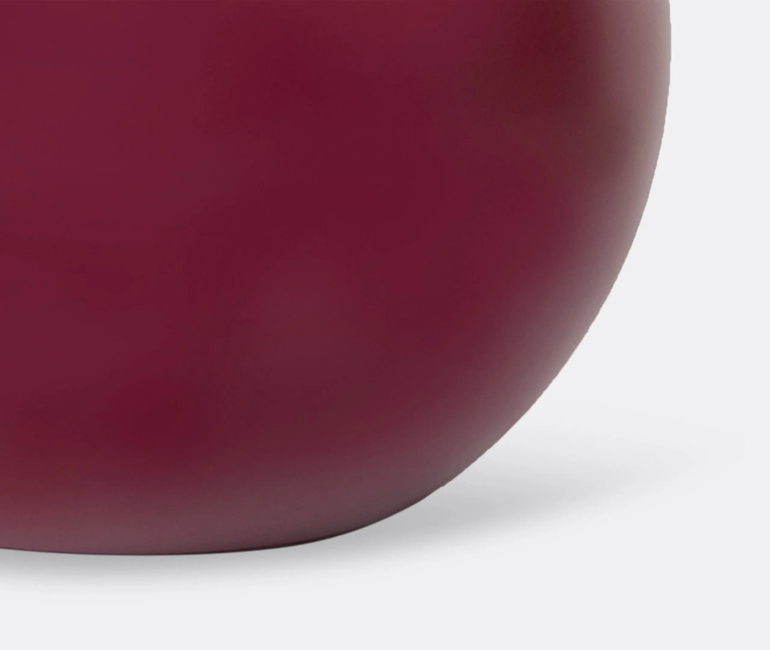 Ball Chair - Burgundy, ABS Plastic