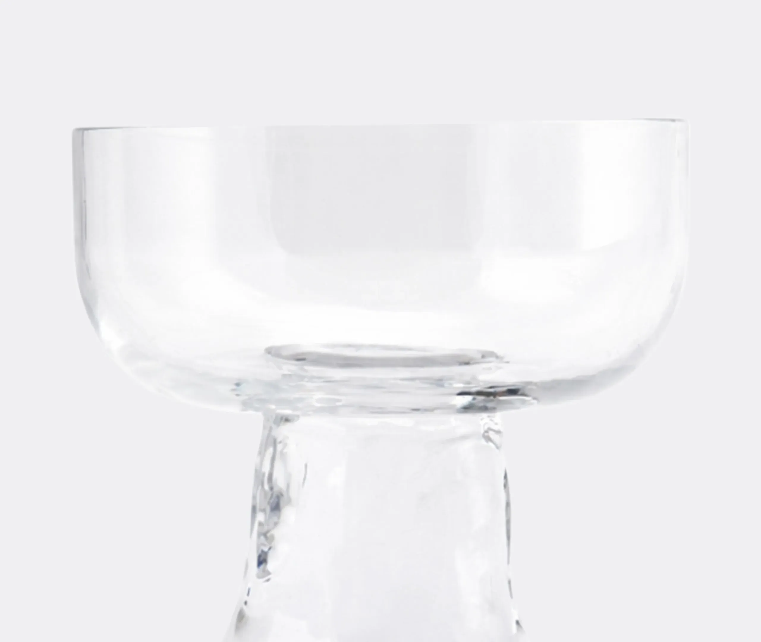Gusto Coupe Large Glass - Clear alternate view