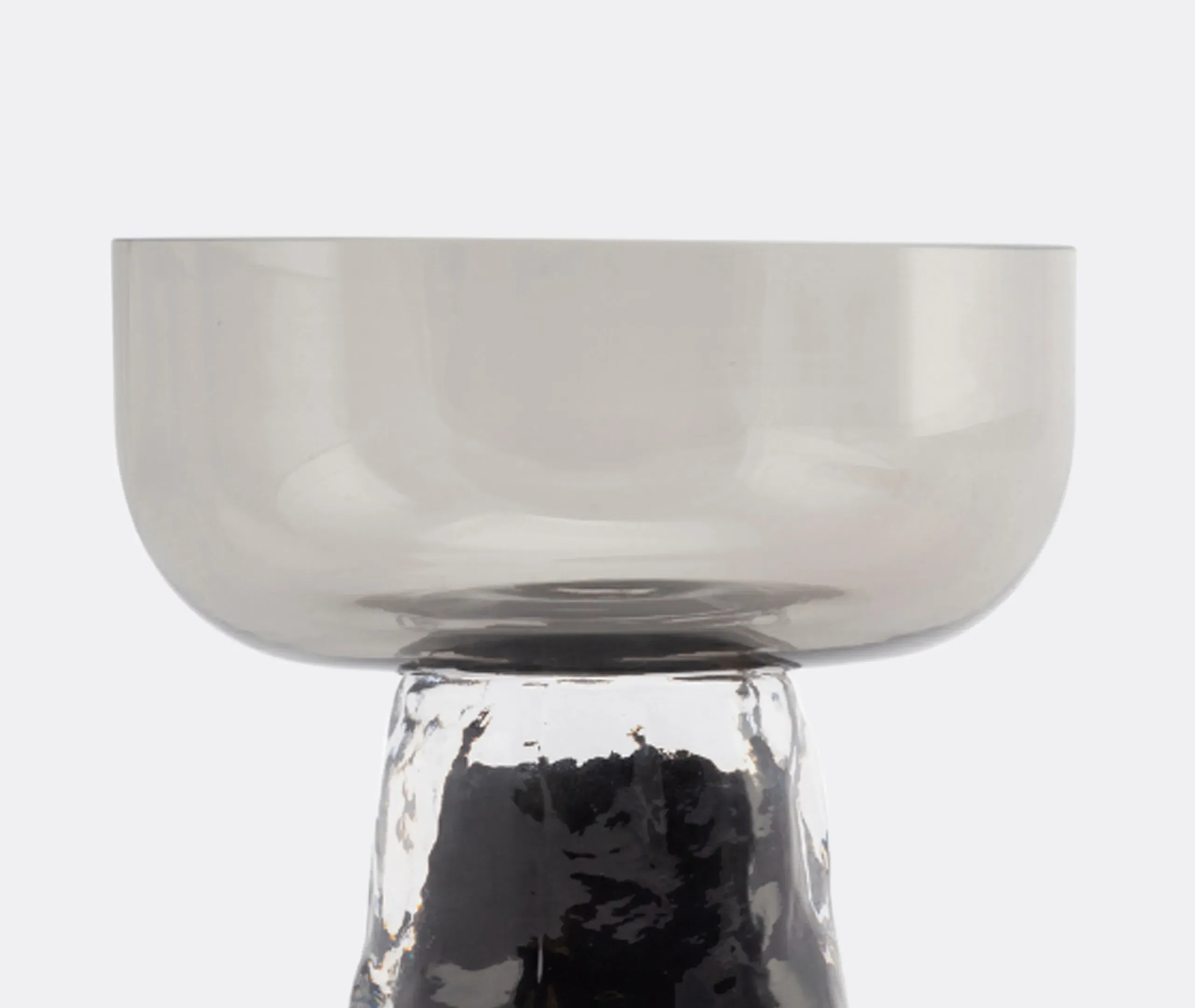 Gusto Coupe Large Glass - Grey alternate view