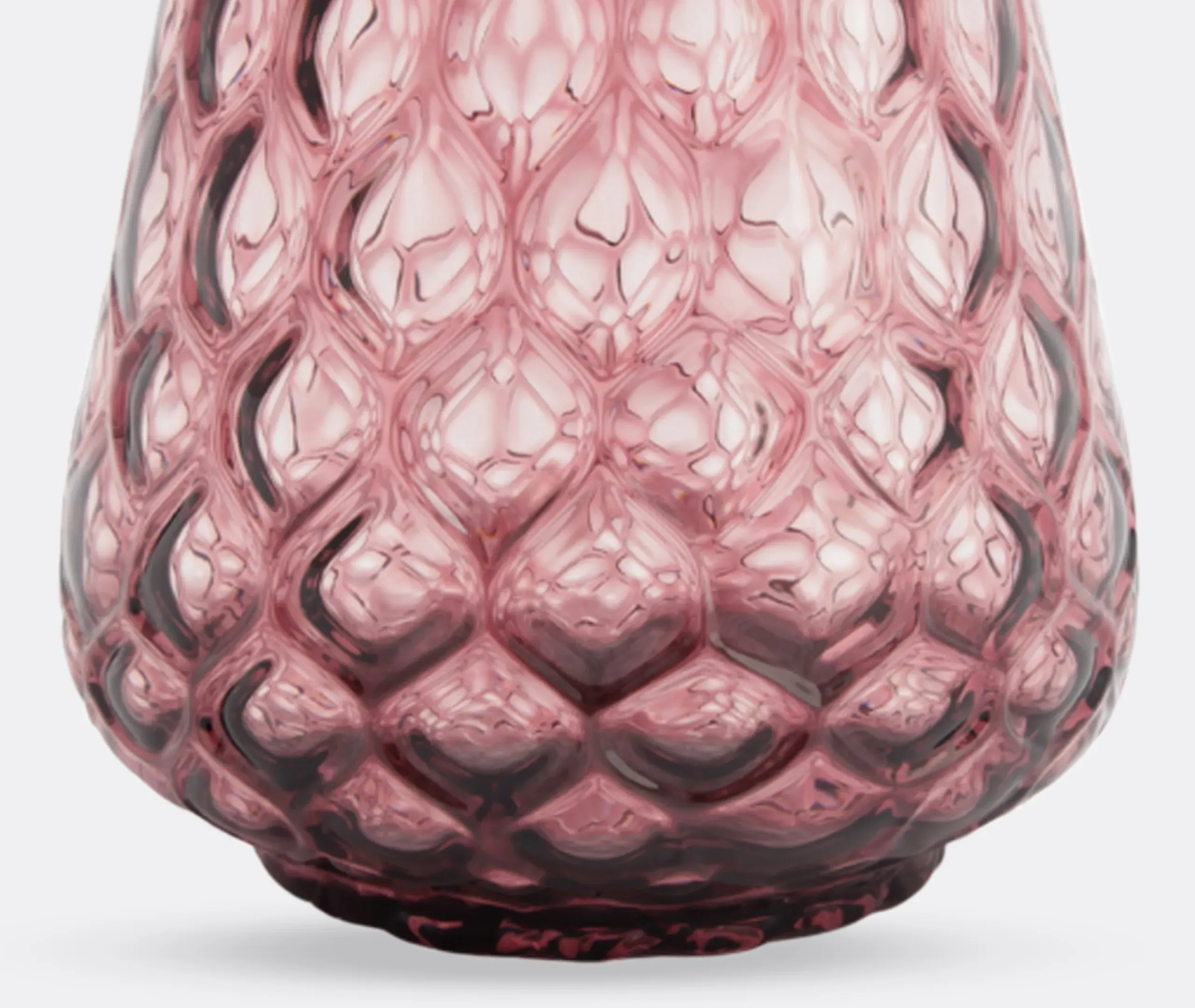 Kuro Prism Small Vase - Plum