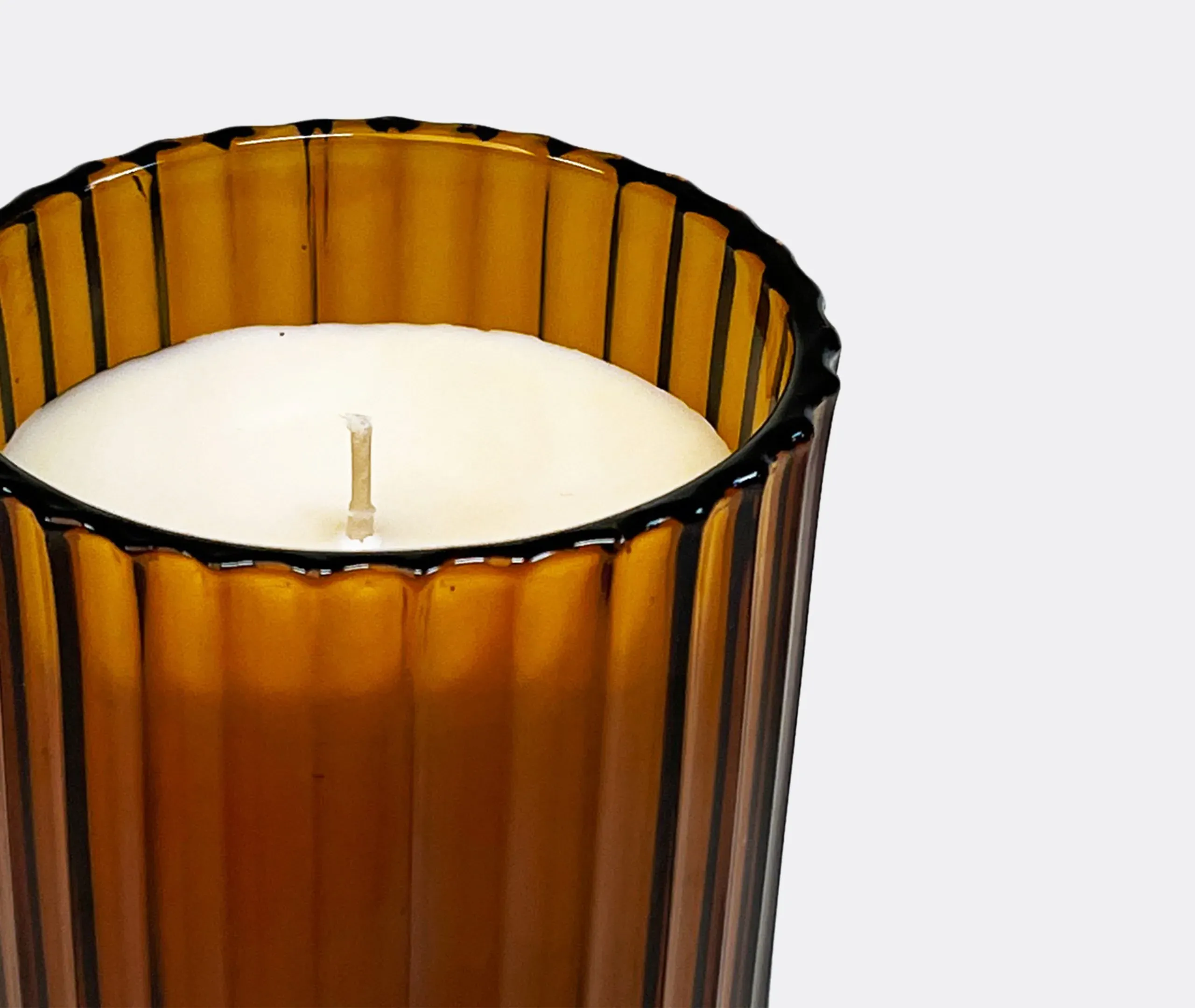 Medium Scented Candle - Amber, Glass