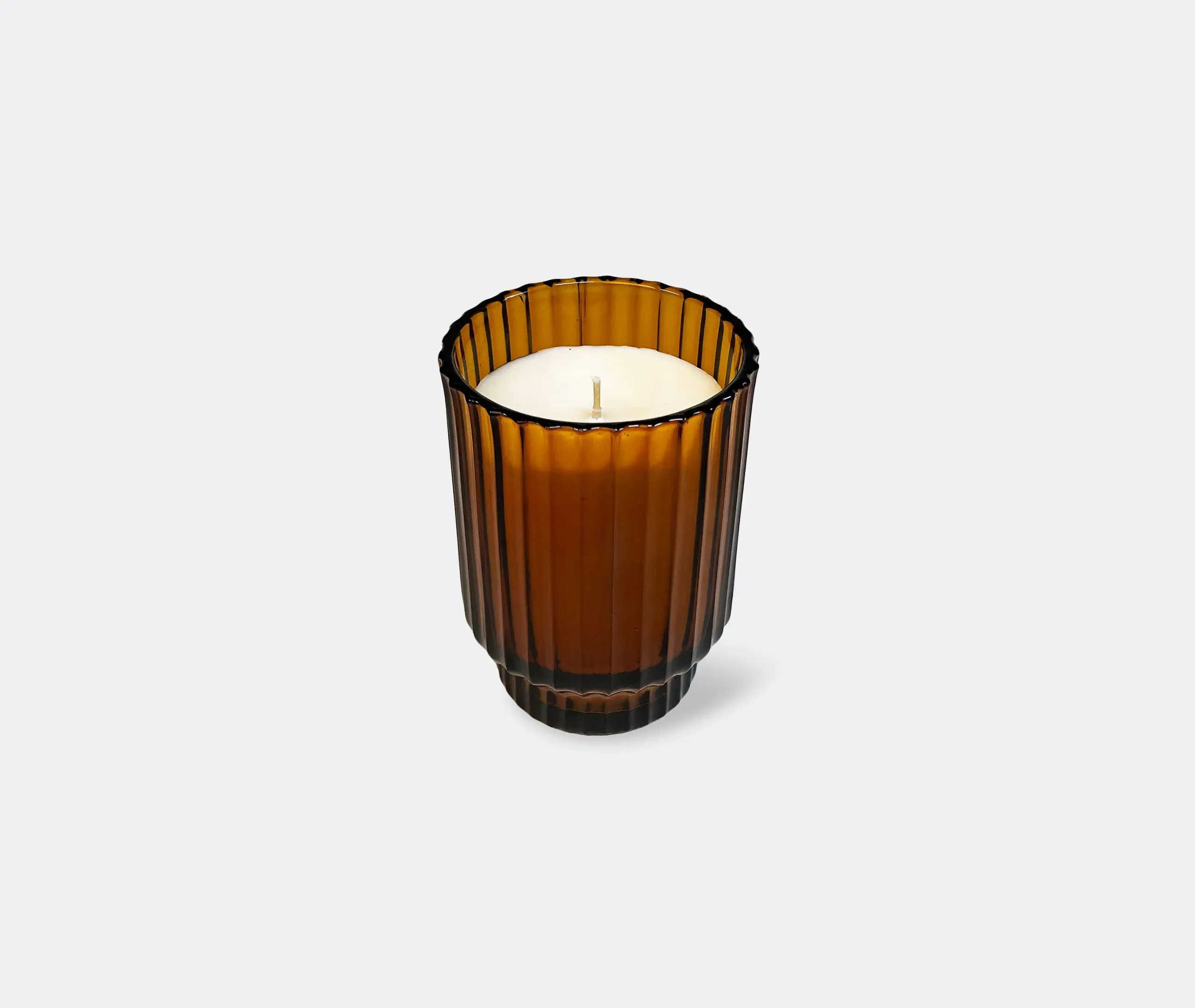 Medium Scented Candle - Amber, Glass