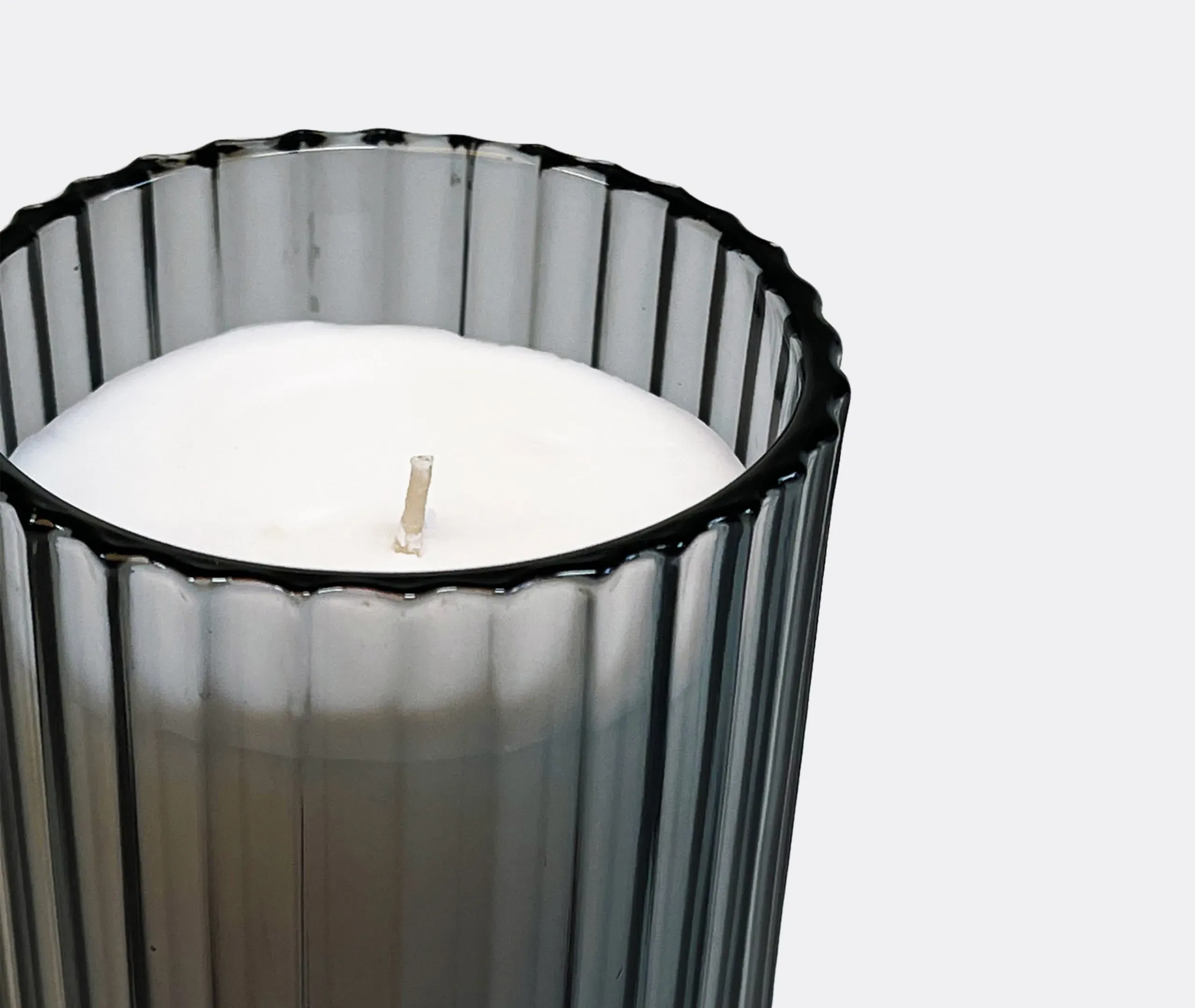 Morning Glow Medium Scented Candle - Dark Grey, Glass