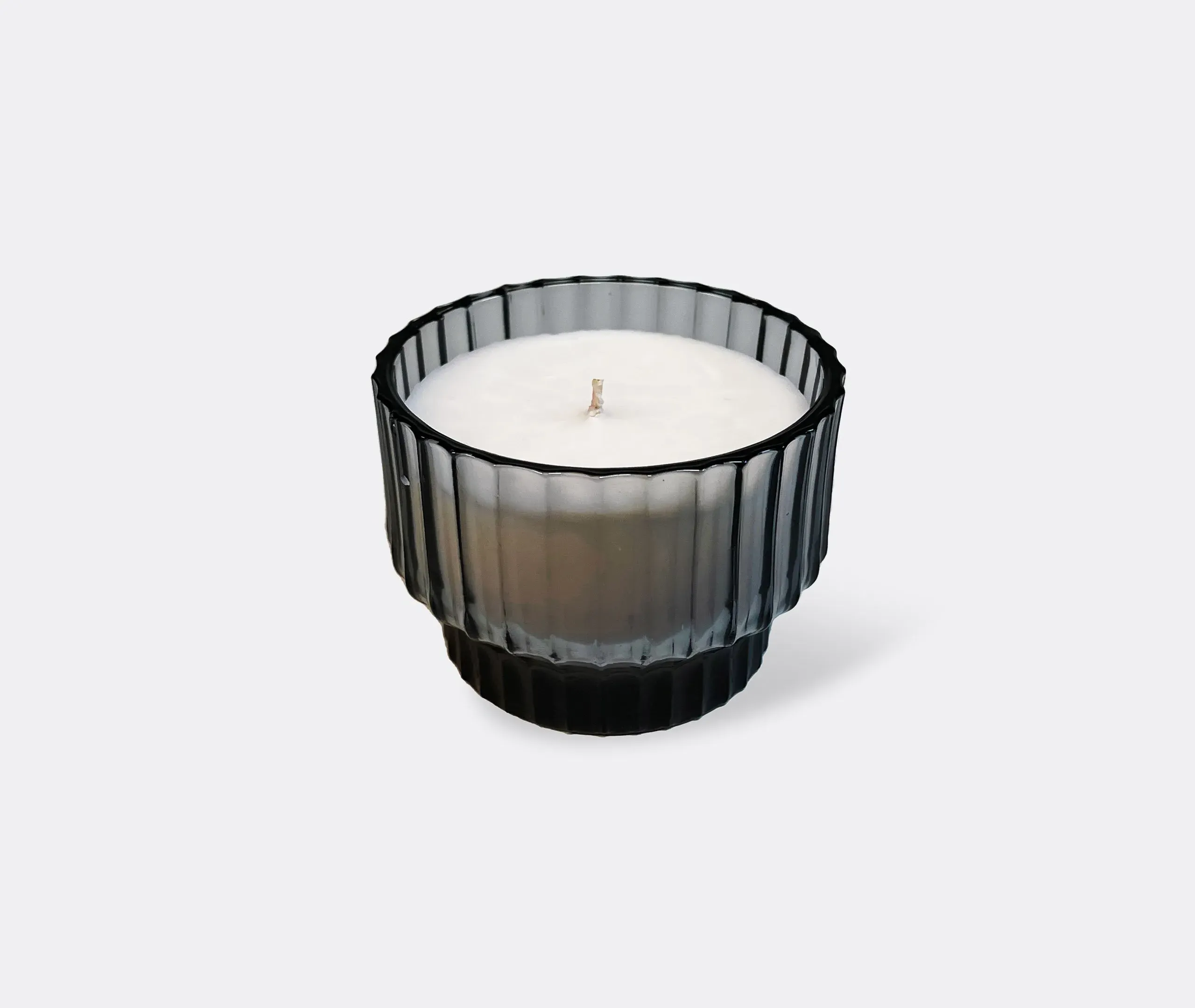 Morning Glow Small Scented Candle - Dark Grey, Glass image