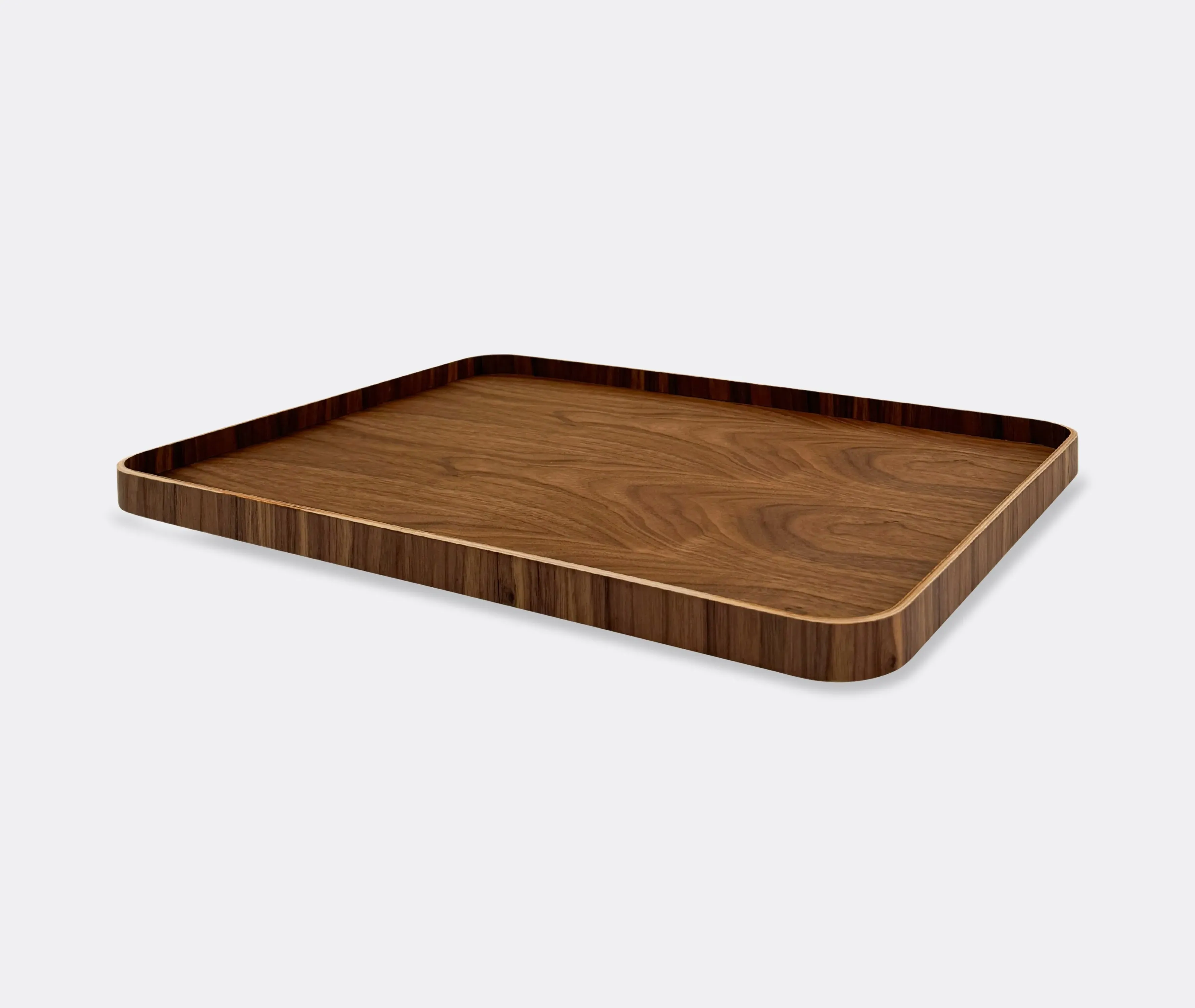 Serve Rectangular Tray - Walnut