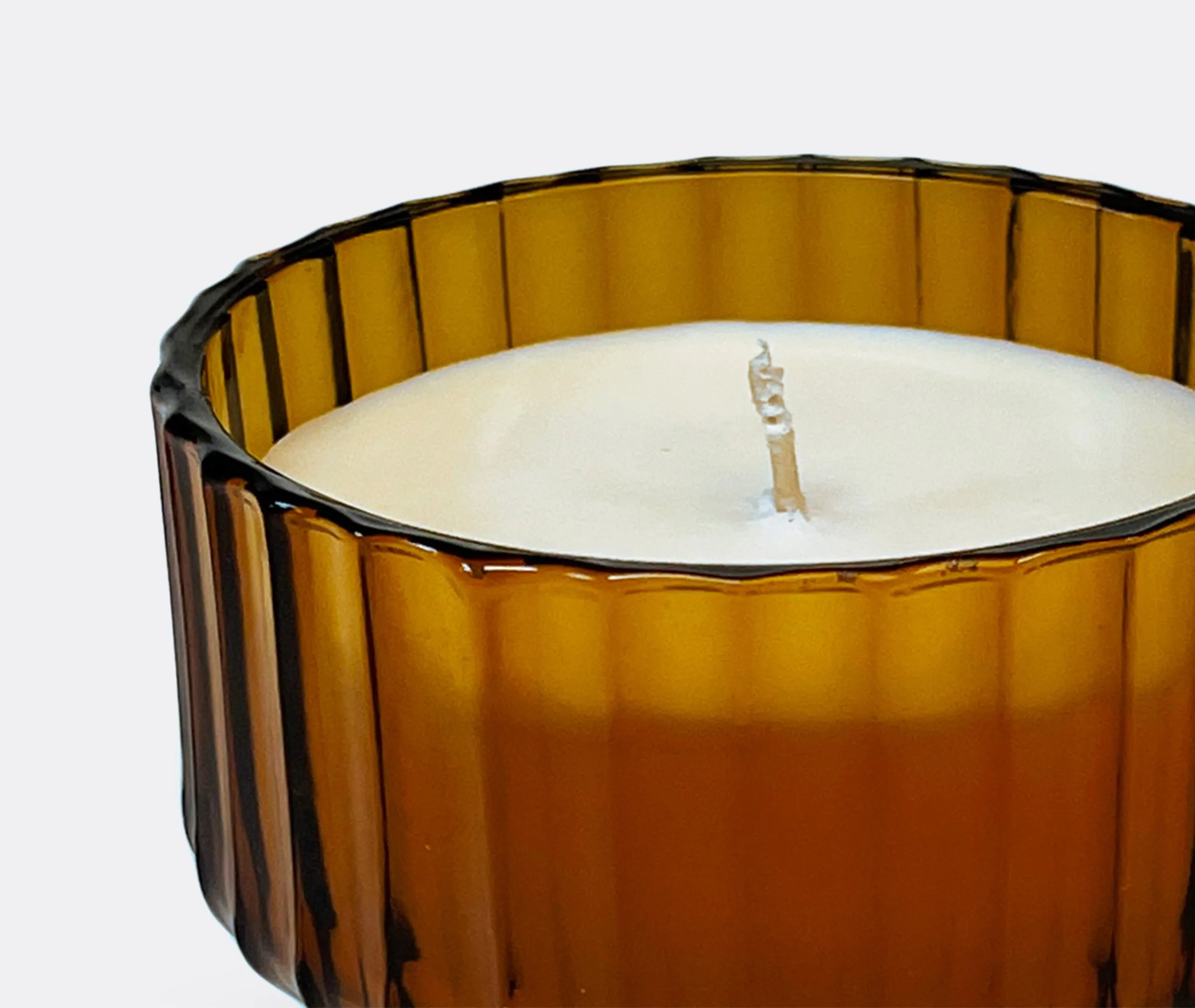 Small Scented Candle - Amber, Glass