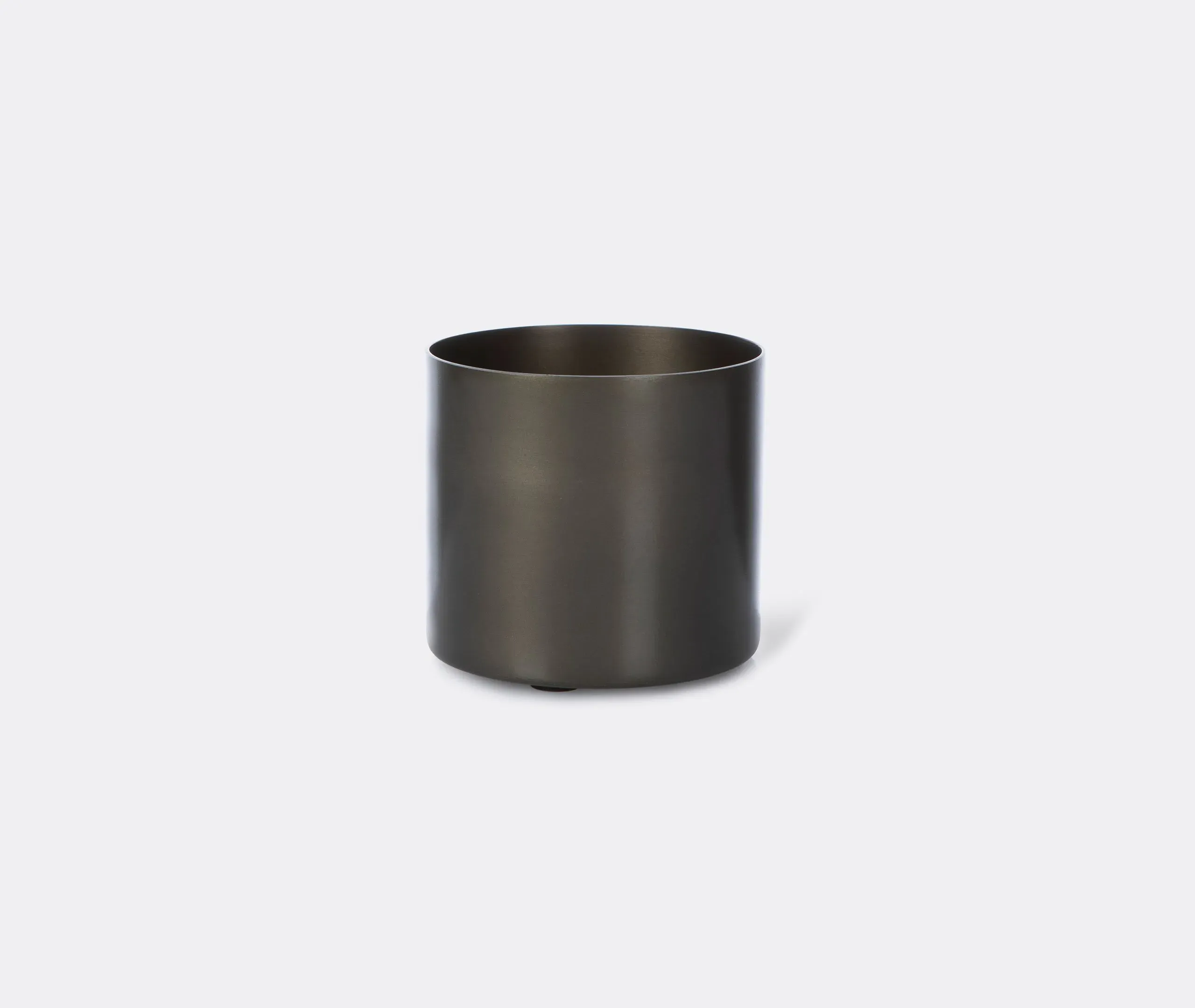 Small Storage Vessel - Matt Black, Aluminium image