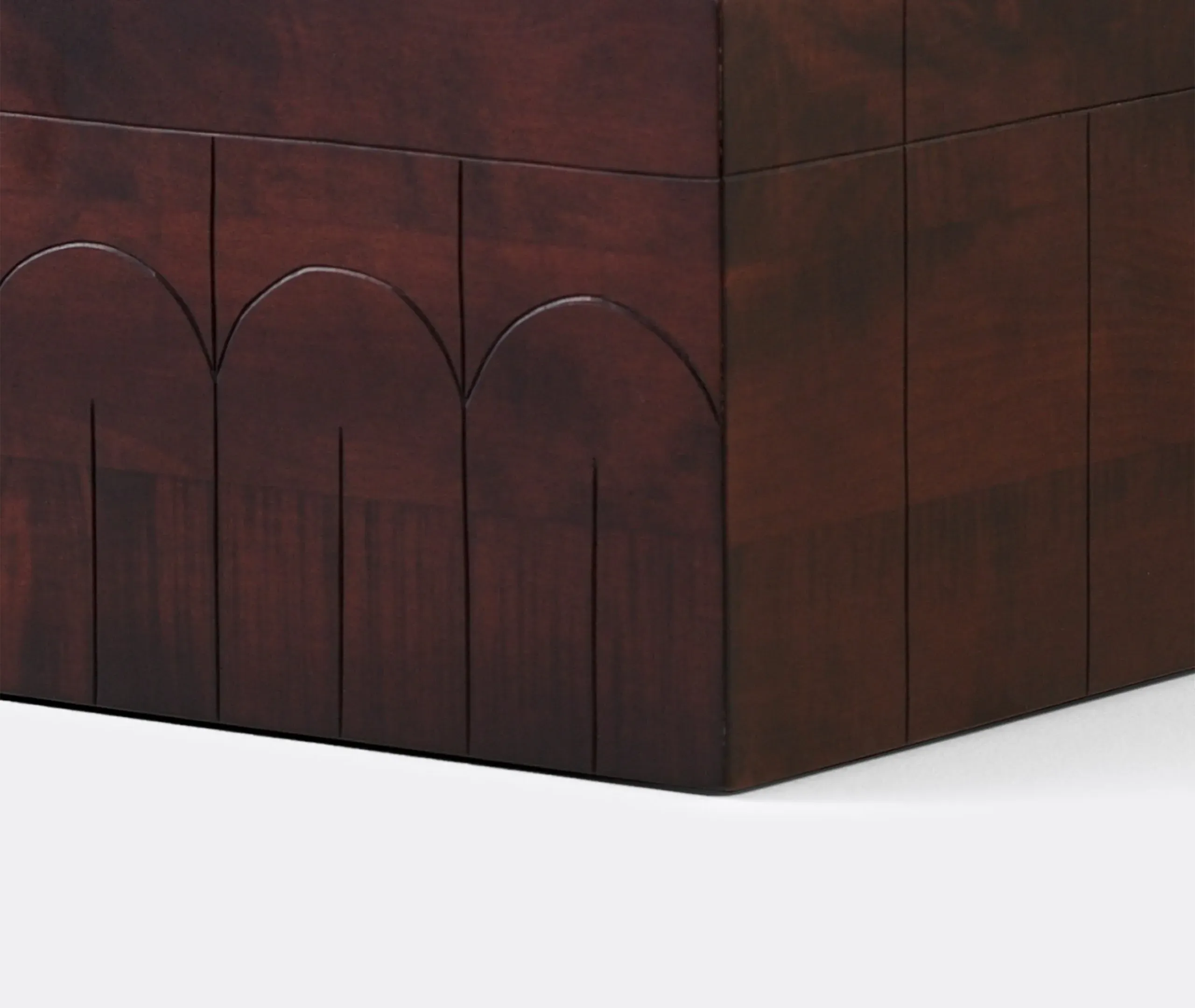 Large Storage Box - Brown, Solid Maple Wood