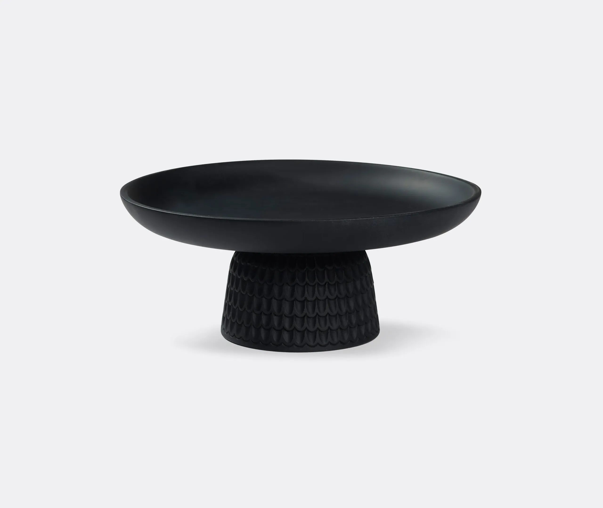 Medium Serving Bowl - Black, Maple Wood