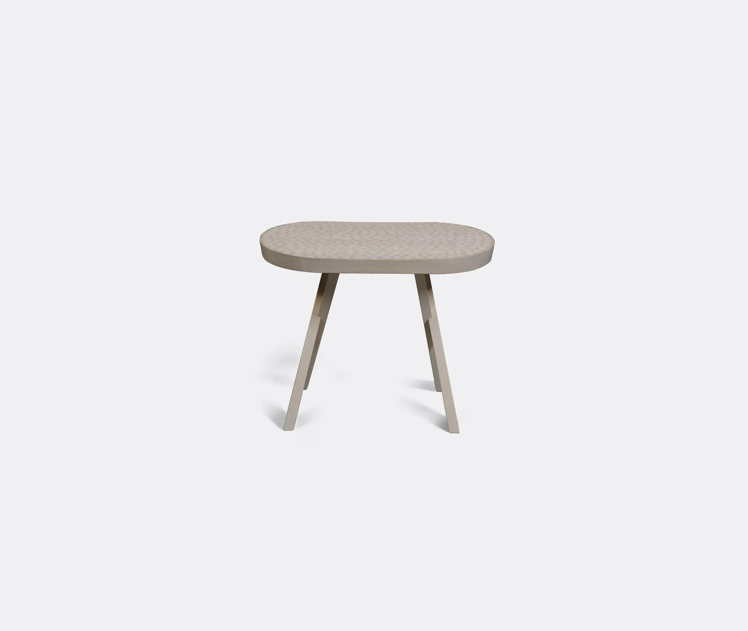 Pill Stool with Hand Carvings - Maple Wood image