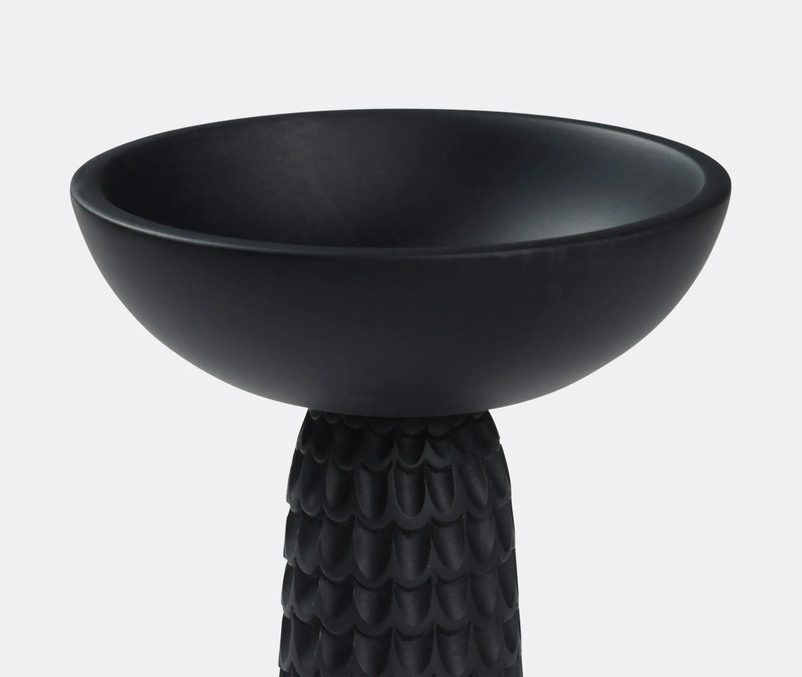 Small Serving Bowl - Black, Maple Wood