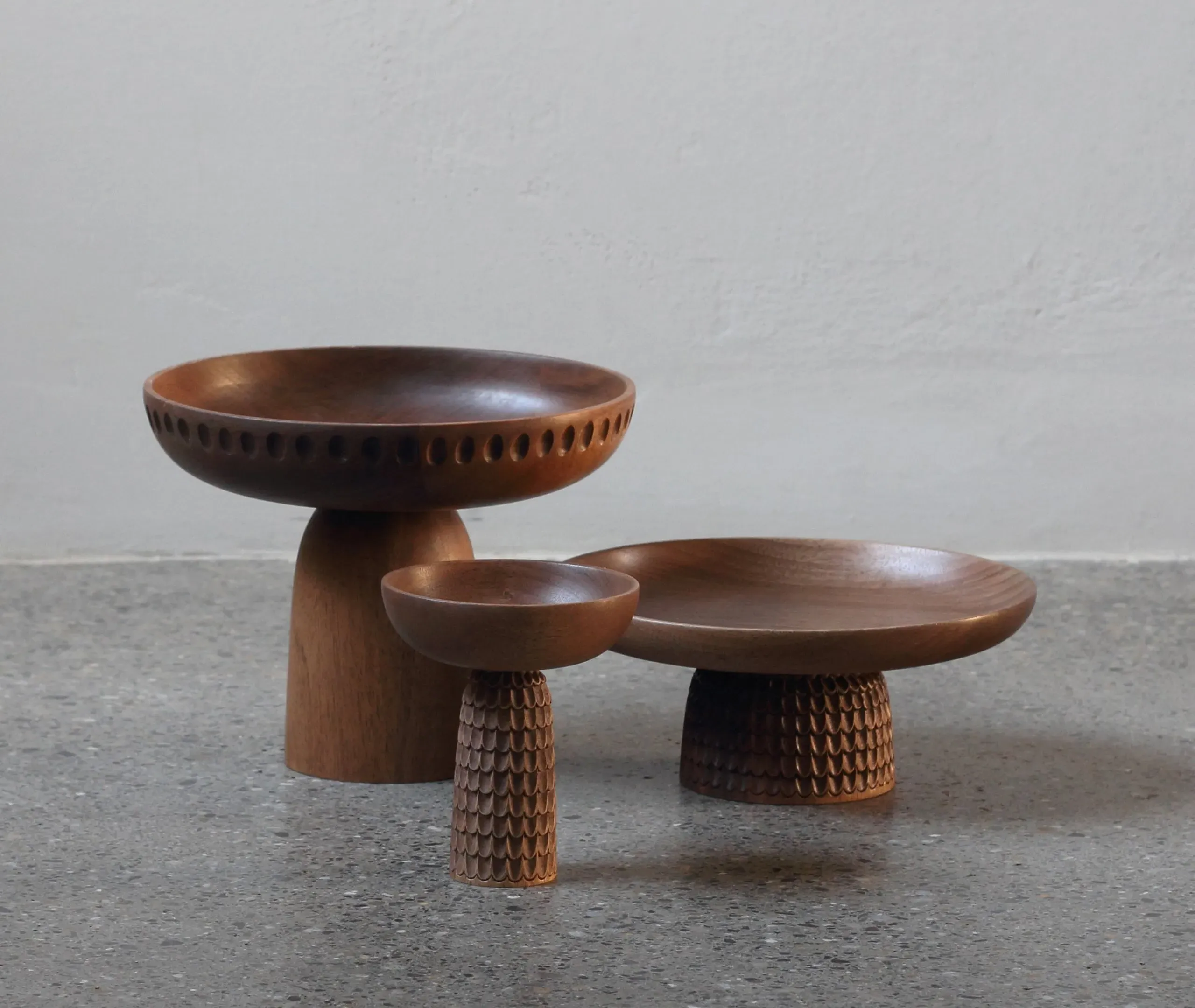 Small Serving Bowl - Walnut, Wood