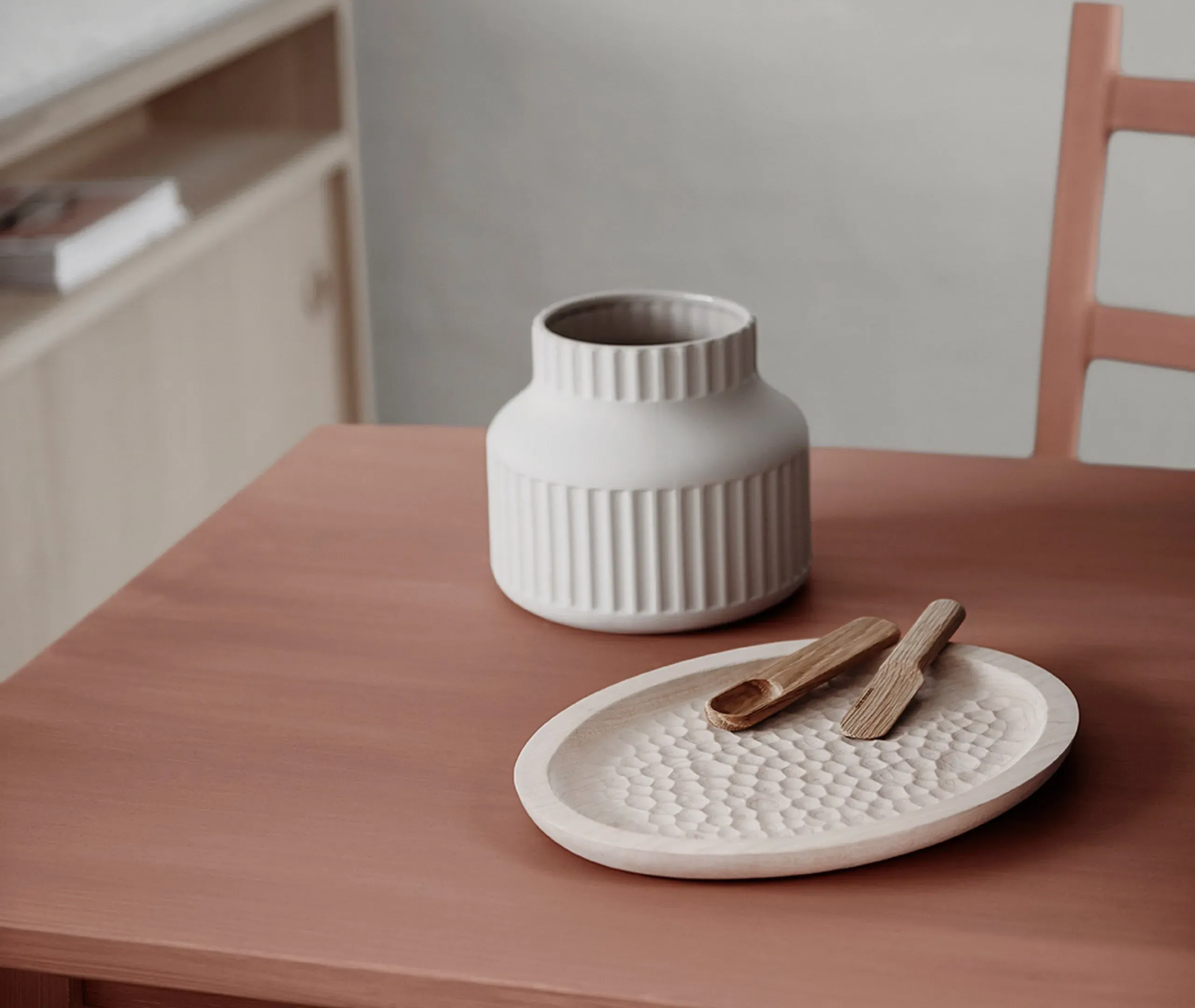 Small Serving Tray - Brown, Maple Wood