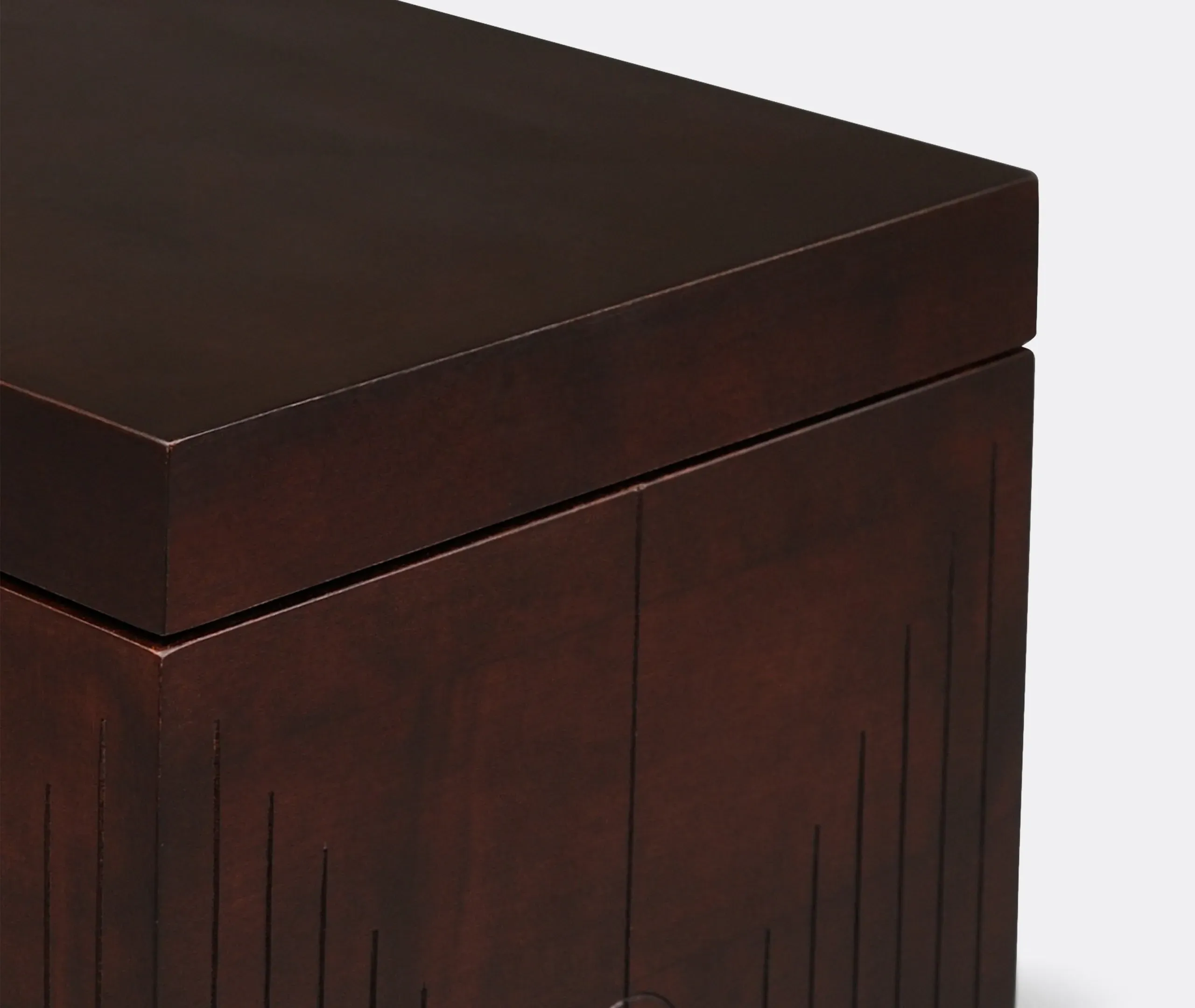Small Storage Box - Brown, Maple Wood