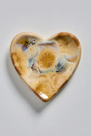 Heart Trinket Dish - Ceramic alternate view