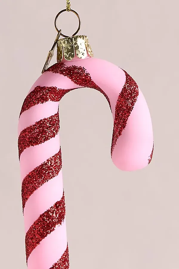 Candy Cane Christmas Ornament - Pink, Red by Free People, image 2