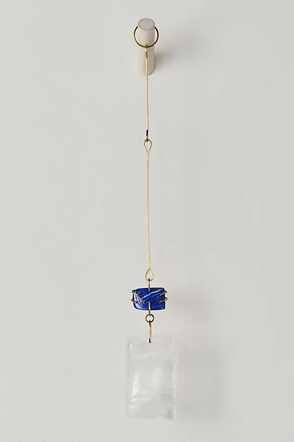 Crystal Wall Hanging - Lapis & Selenite product