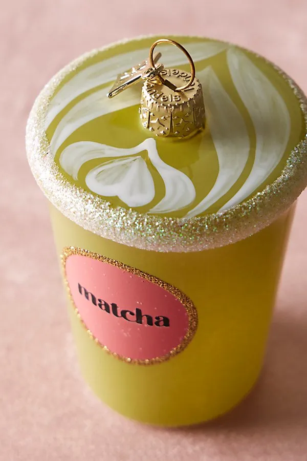 Latte Ornament - Matcha alternate view