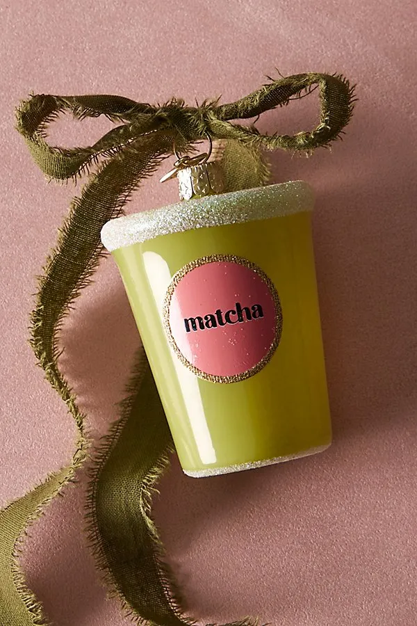 Latte Ornament - Matcha product