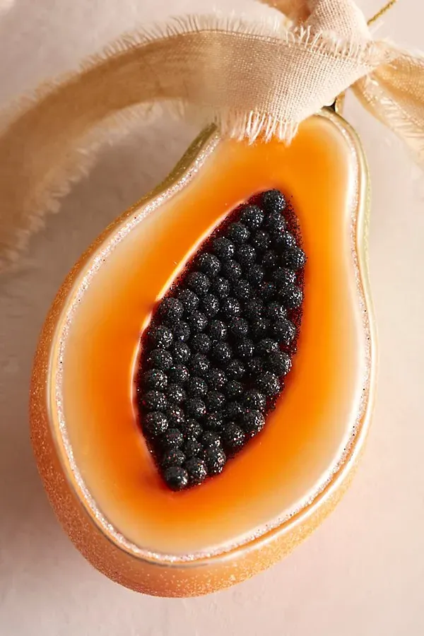 Papaya Christmas Ornament - Orange by Free People, image 2