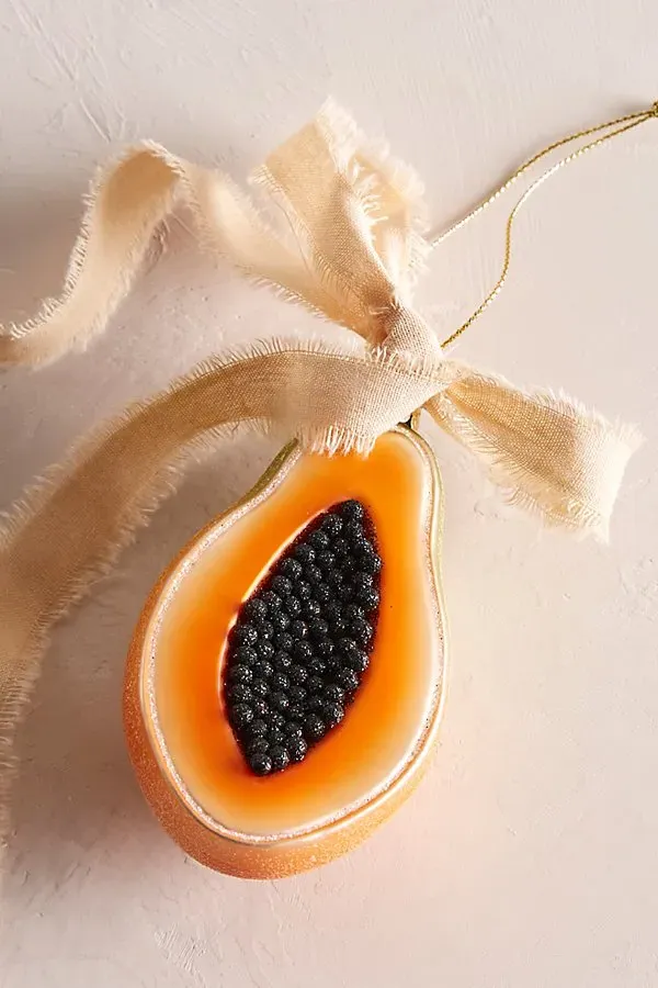 Papaya Christmas Ornament - Orange by Free People