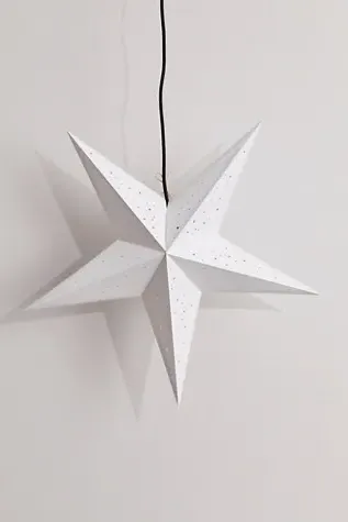 Starlightz Star Shape Lantern - Airy White, Paper alternate view