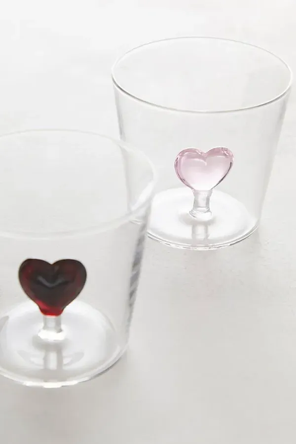 Heart Icon Tumbler - Pink, Crystal product