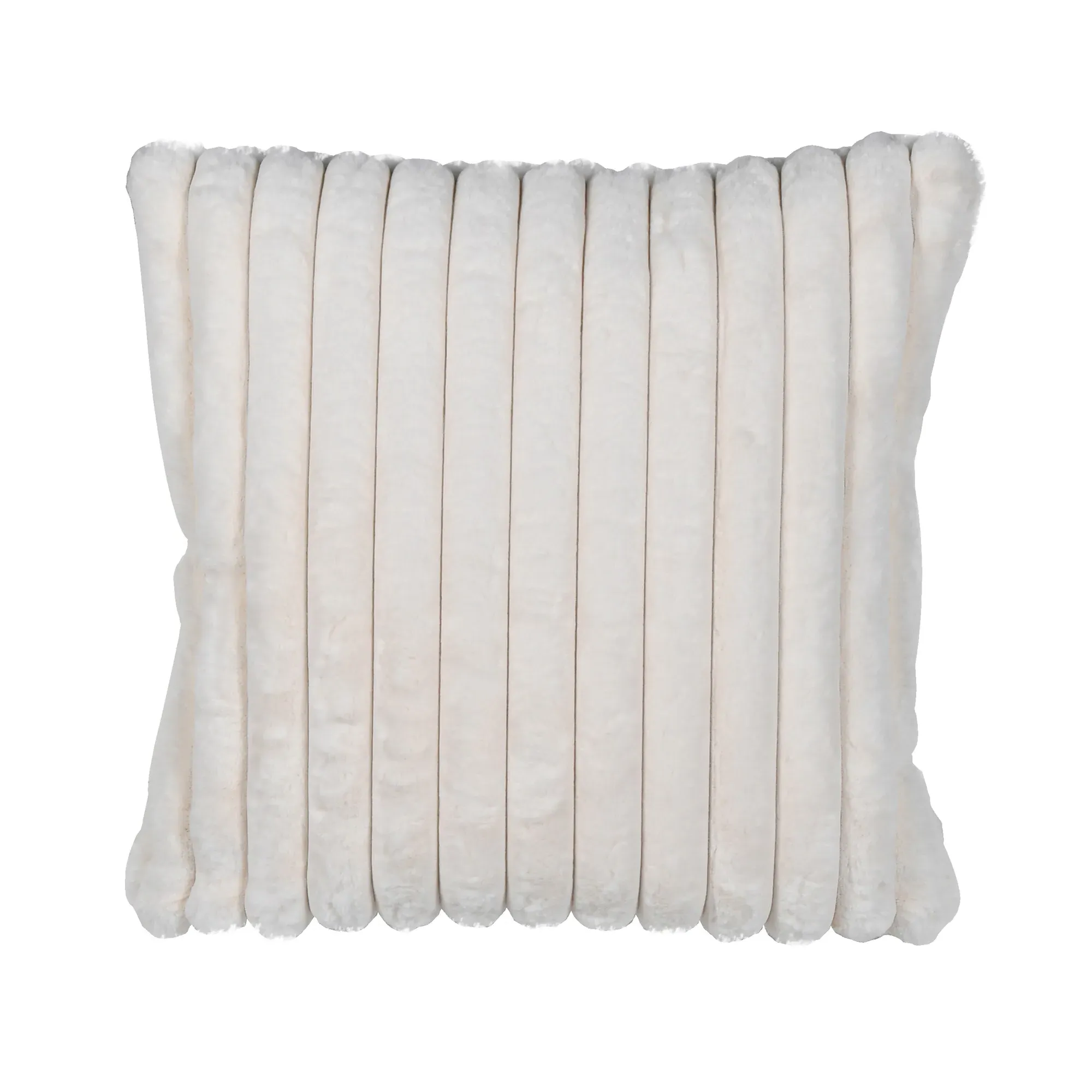 Faux Fur Square Cushion - Ivory product
