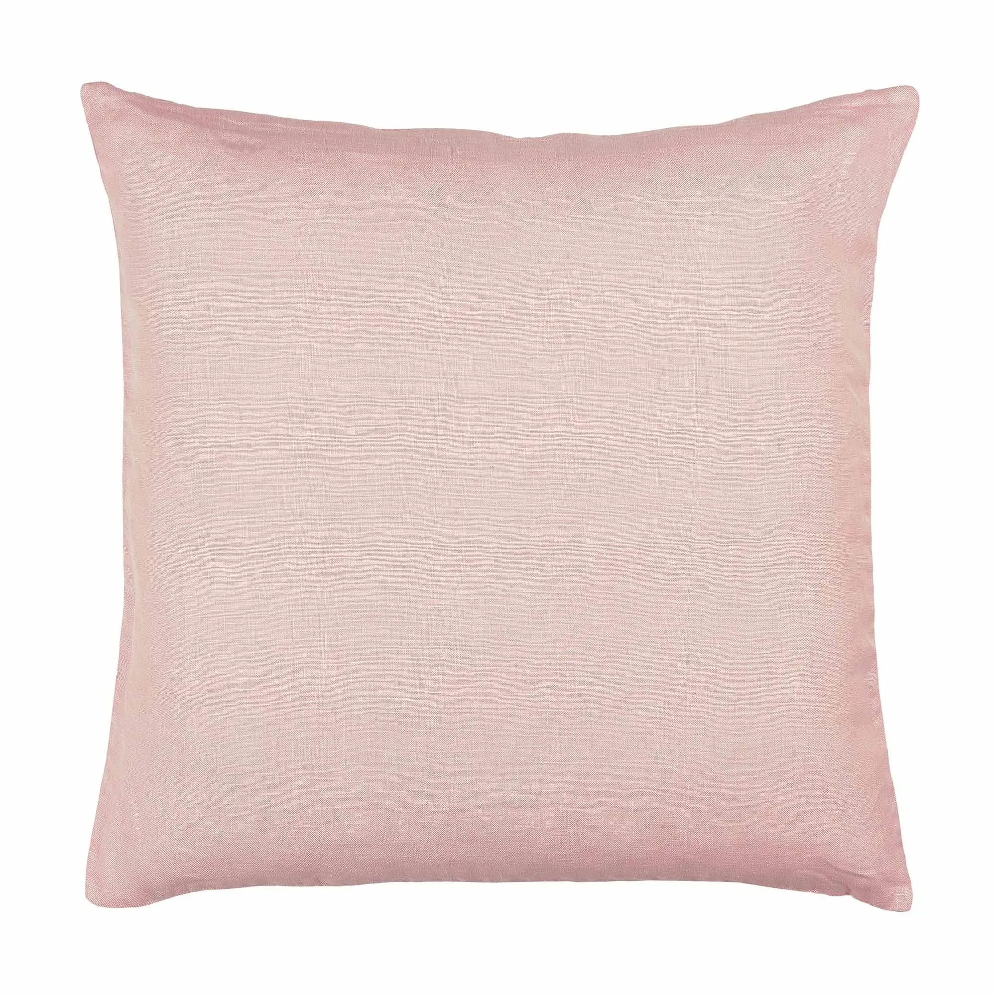 Mélange Linen Cushion - Pale Rose, Linen product
