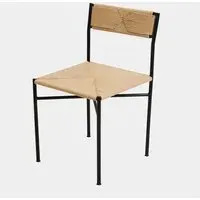 Amalfi Woven Dining Chair - Natural Brown